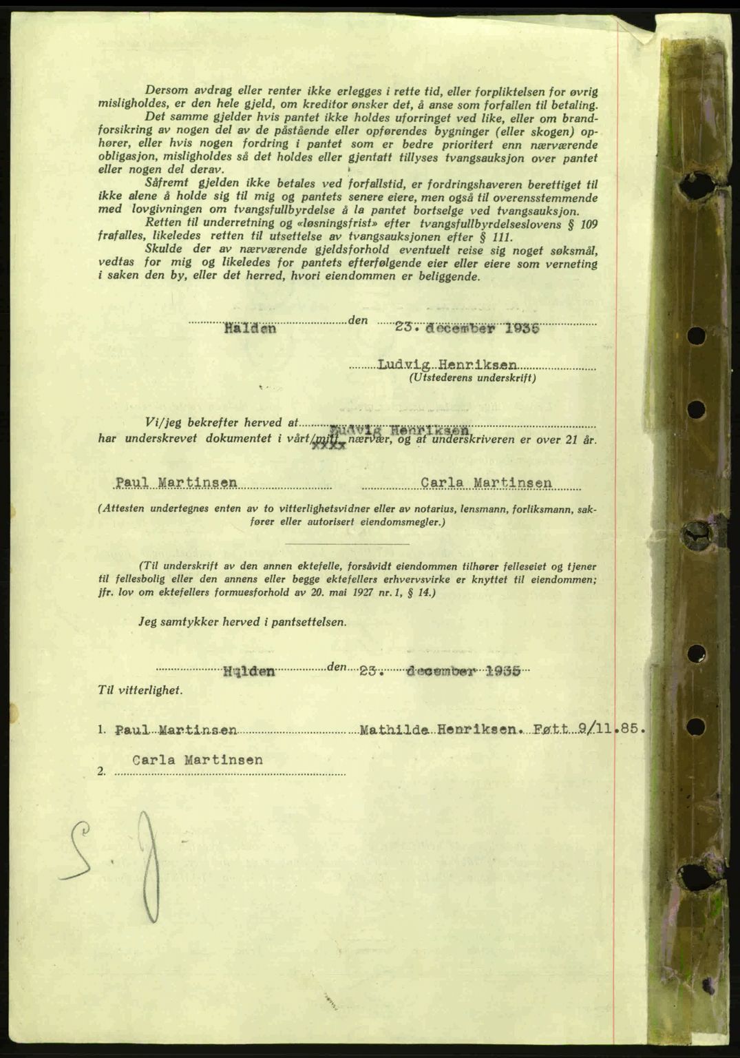 Idd og Marker sorenskriveri, AV/SAO-A-10283/G/Gb/Gbc/L0001: Mortgage book no. B1-3, 1936-1939, Diary no: : 5/1936