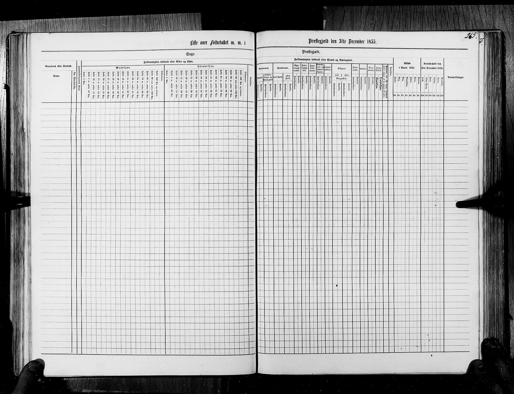 RA, Census 1855, vol. 6B: Nordland amt og Finnmarken amt, 1855, p. 265