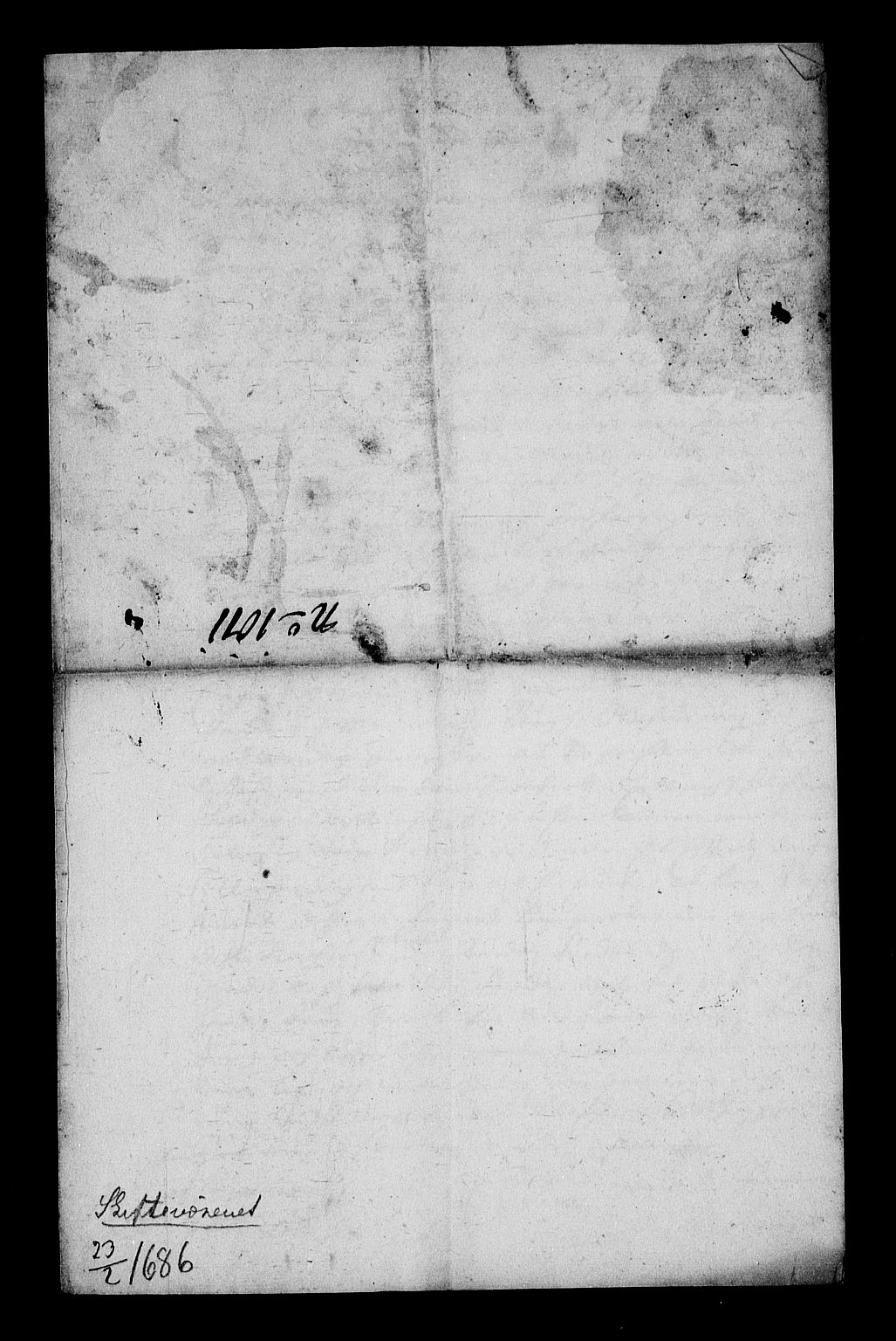 Stattholderembetet 1572-1771, RA/EA-2870/Af/L0001: Avskrifter av vedlegg til originale supplikker, nummerert i samsvar med supplikkbøkene, 1683-1687, p. 139