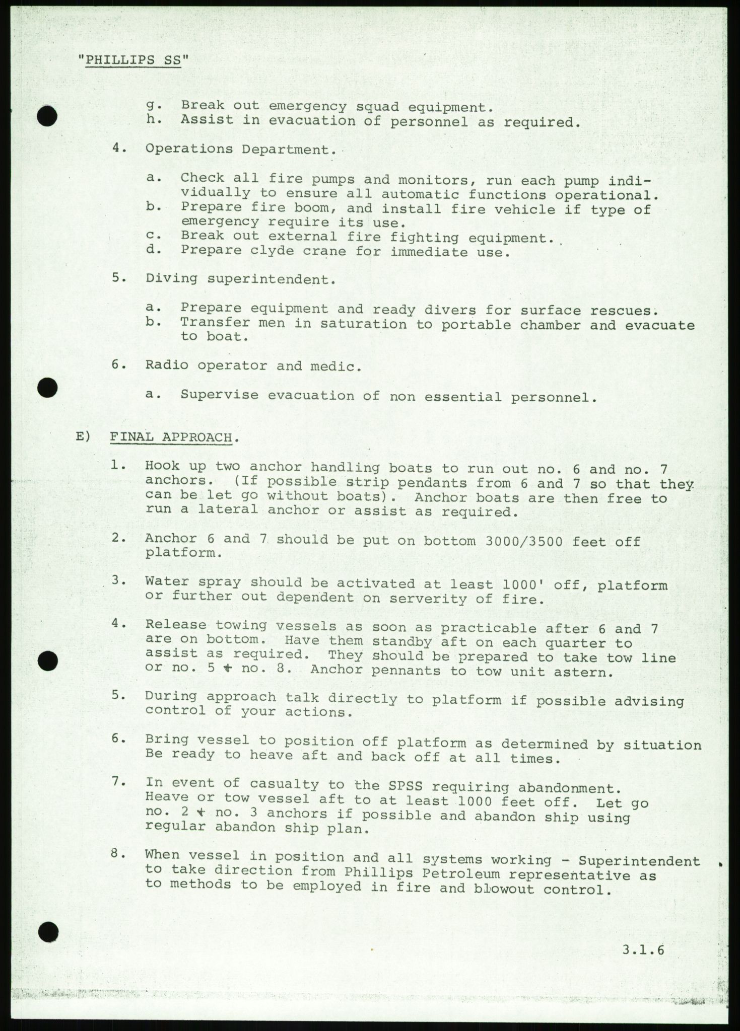 Justisdepartementet, Granskningskommisjonen ved Alexander Kielland-ulykken 27.3.1980, AV/RA-S-1165/D/L0016: O Beredskapsplaner (Doku.liste + O1-O3 av 3), 1980-1981, p. 84