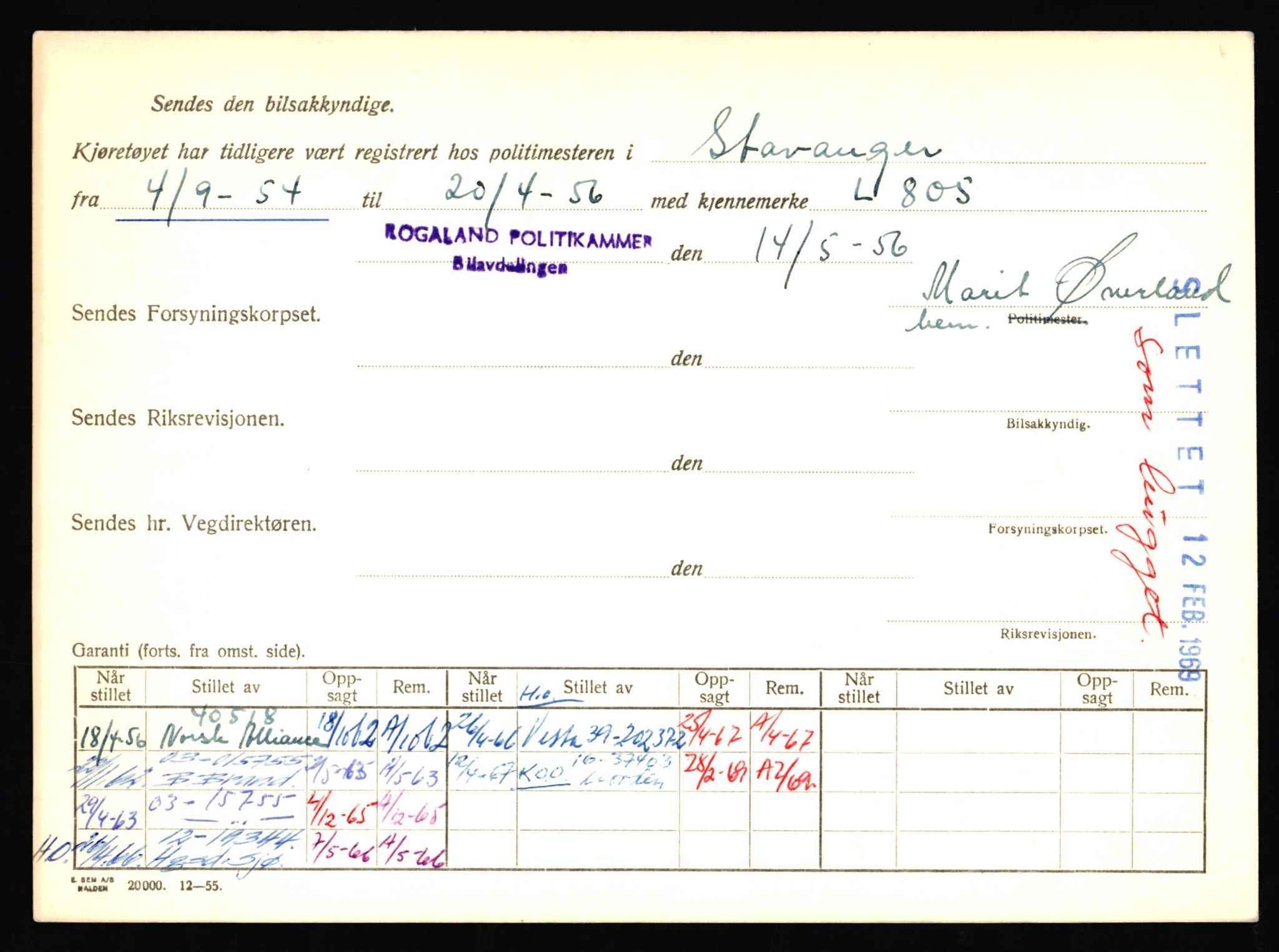 Stavanger trafikkstasjon, SAST/A-101942/0/F/L0047: L-28400 - L-29099, 1930-1971, p. 1738