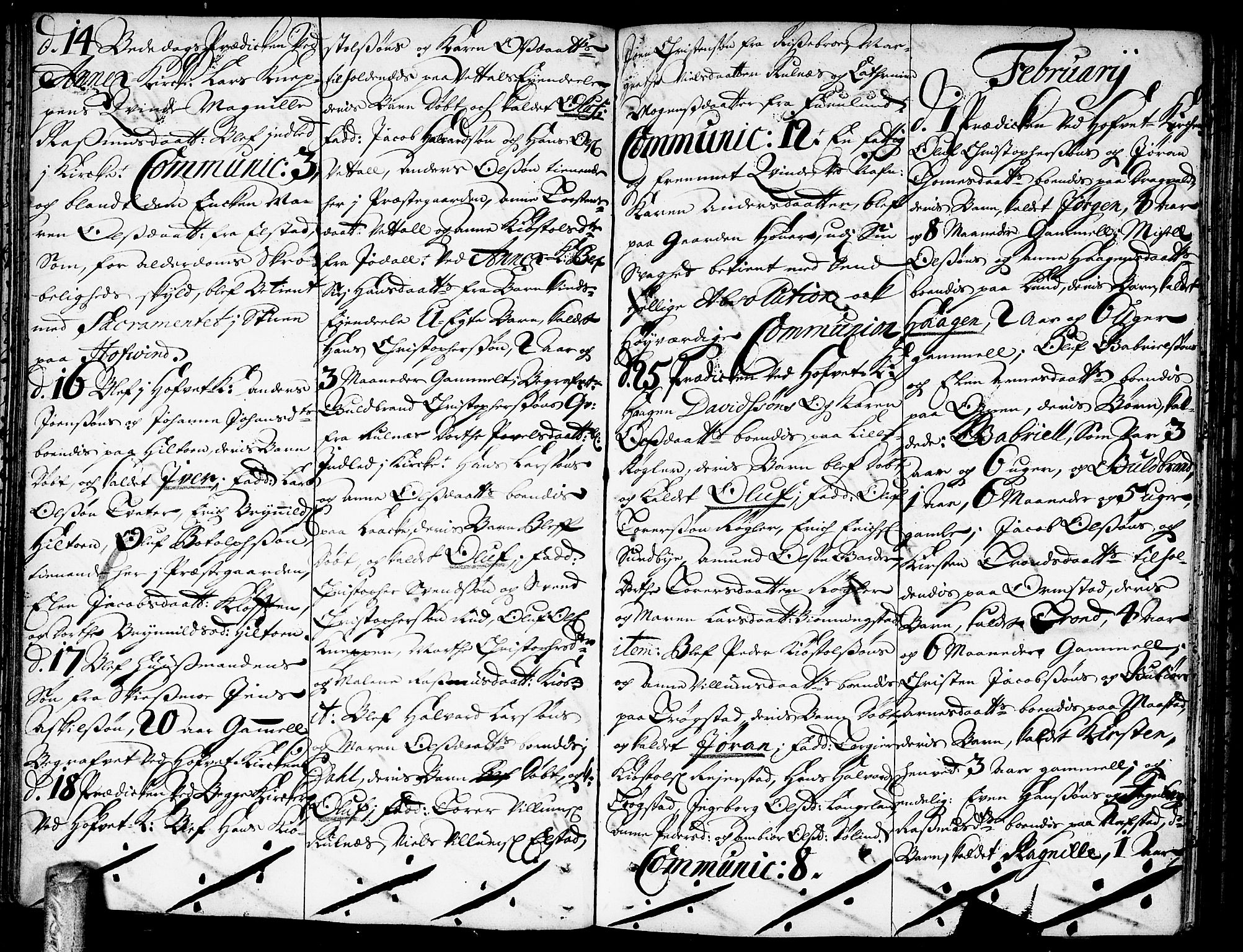 Ullensaker prestekontor Kirkebøker, AV/SAO-A-10236a/F/Fa/L0002: Parish register (official) no. I 2, 1702-1710