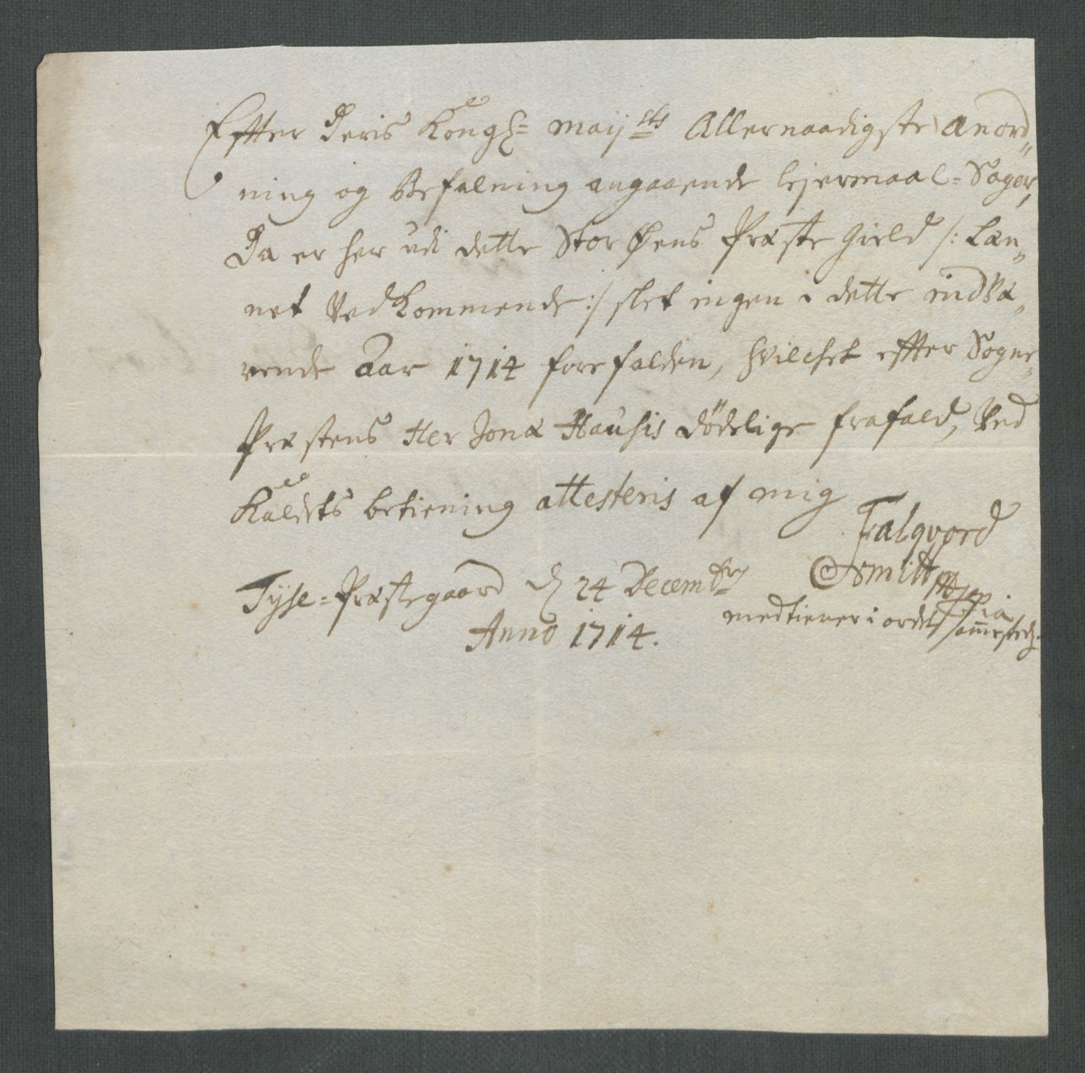 Rentekammeret inntil 1814, Reviderte regnskaper, Fogderegnskap, AV/RA-EA-4092/R48/L2990: Fogderegnskap Sunnhordland og Hardanger, 1714, p. 209