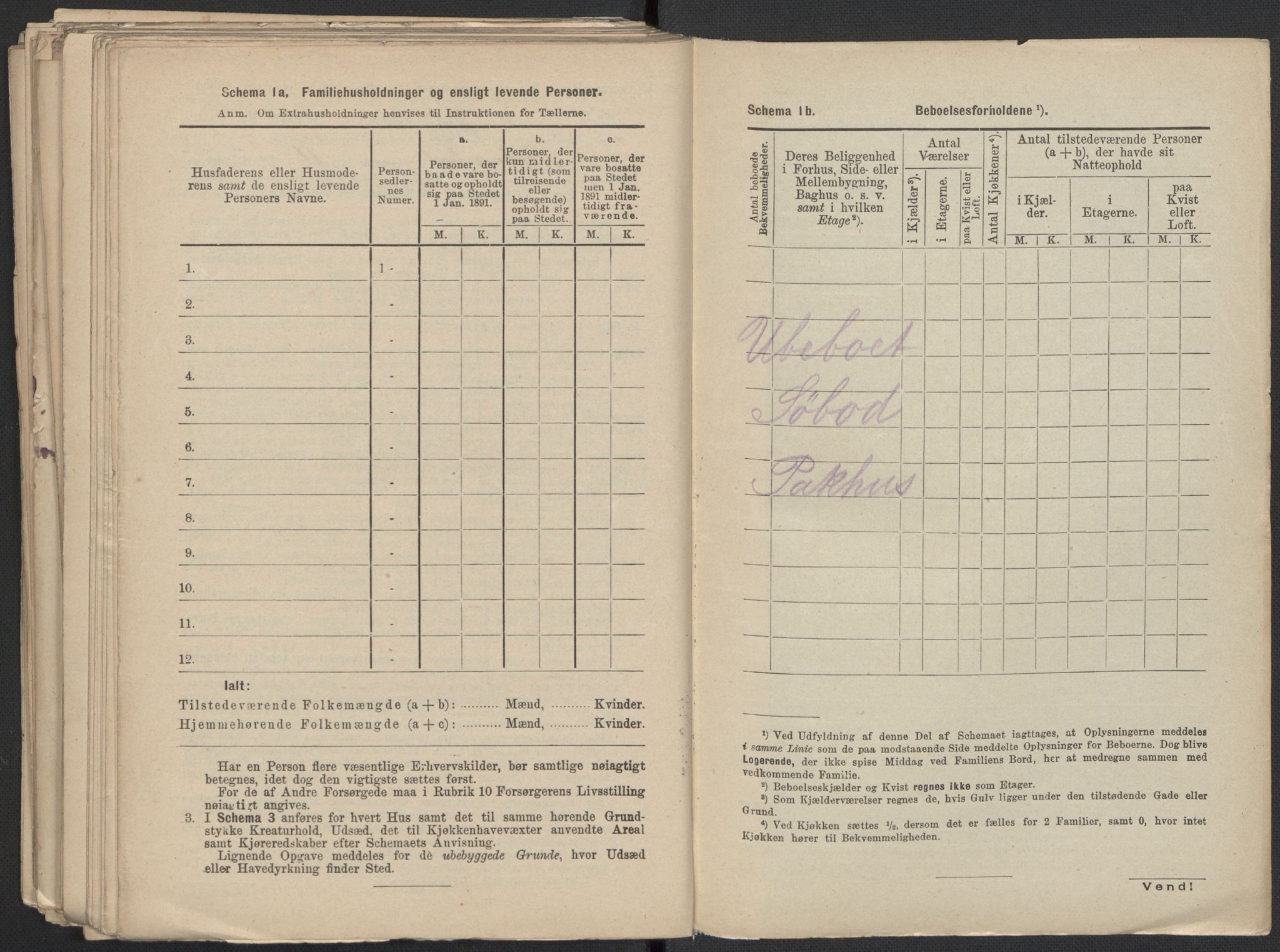 RA, 1891 Census for 1301 Bergen, 1891, p. 5969