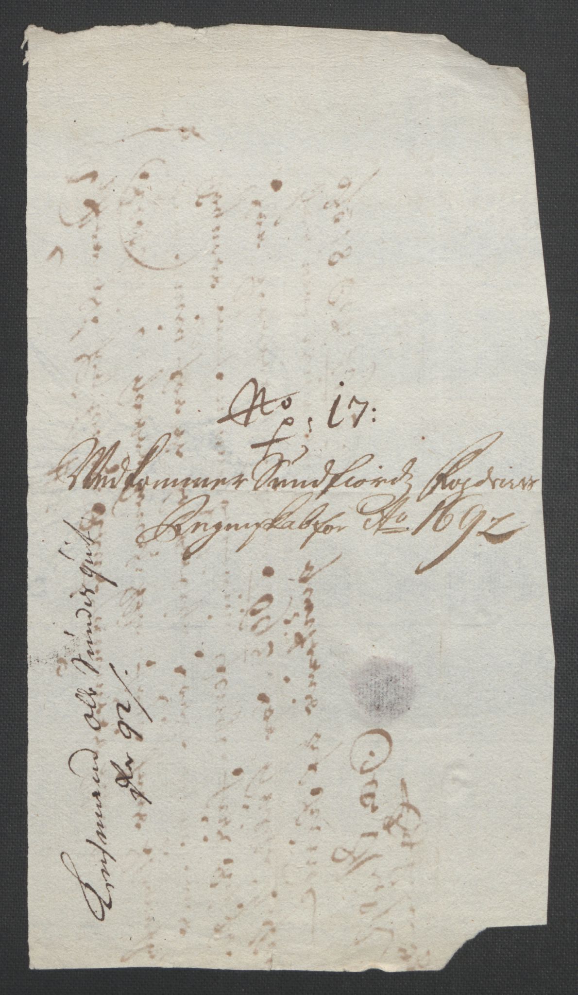 Rentekammeret inntil 1814, Reviderte regnskaper, Fogderegnskap, AV/RA-EA-4092/R53/L3420: Fogderegnskap Sunn- og Nordfjord, 1691-1692, p. 279