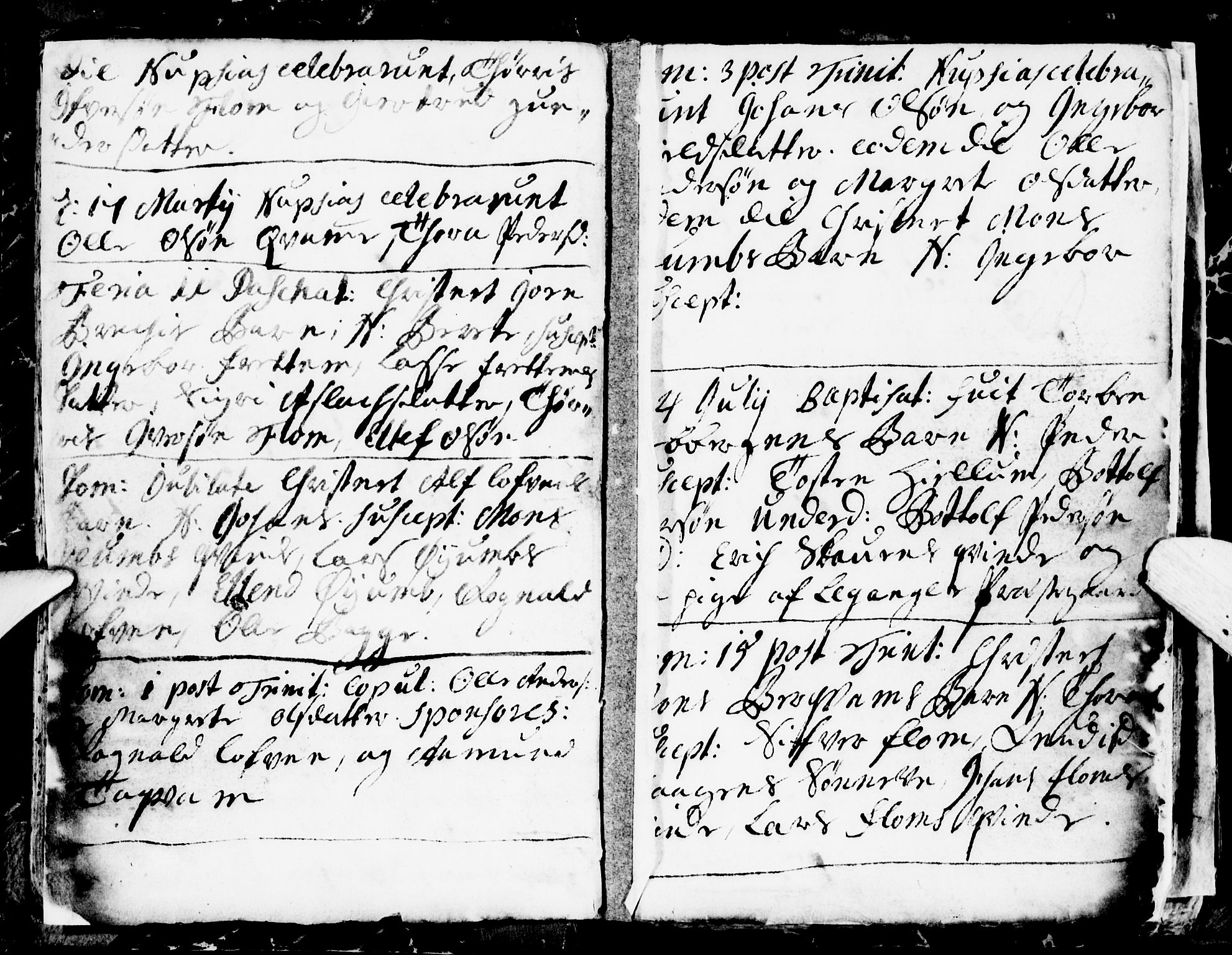 Aurland sokneprestembete, SAB/A-99937/H/Ha/Haa/L0001: Parish register (official) no. A 1, 1716-1734, p. 10