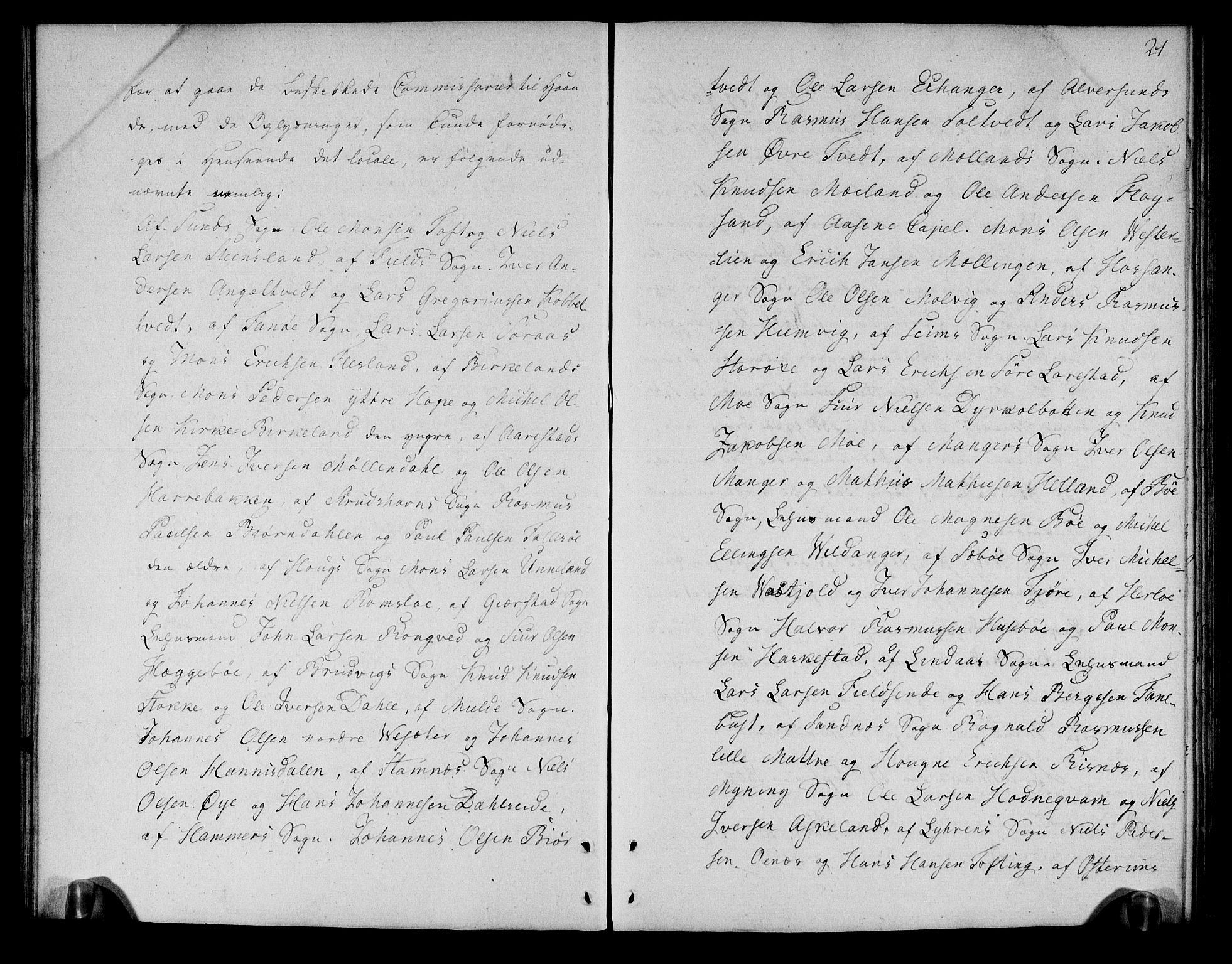 Rentekammeret inntil 1814, Realistisk ordnet avdeling, AV/RA-EA-4070/N/Ne/Nea/L0110: Nordhordland og Voss fogderi. Deliberasjonsprotokoll, 1803, p. 24