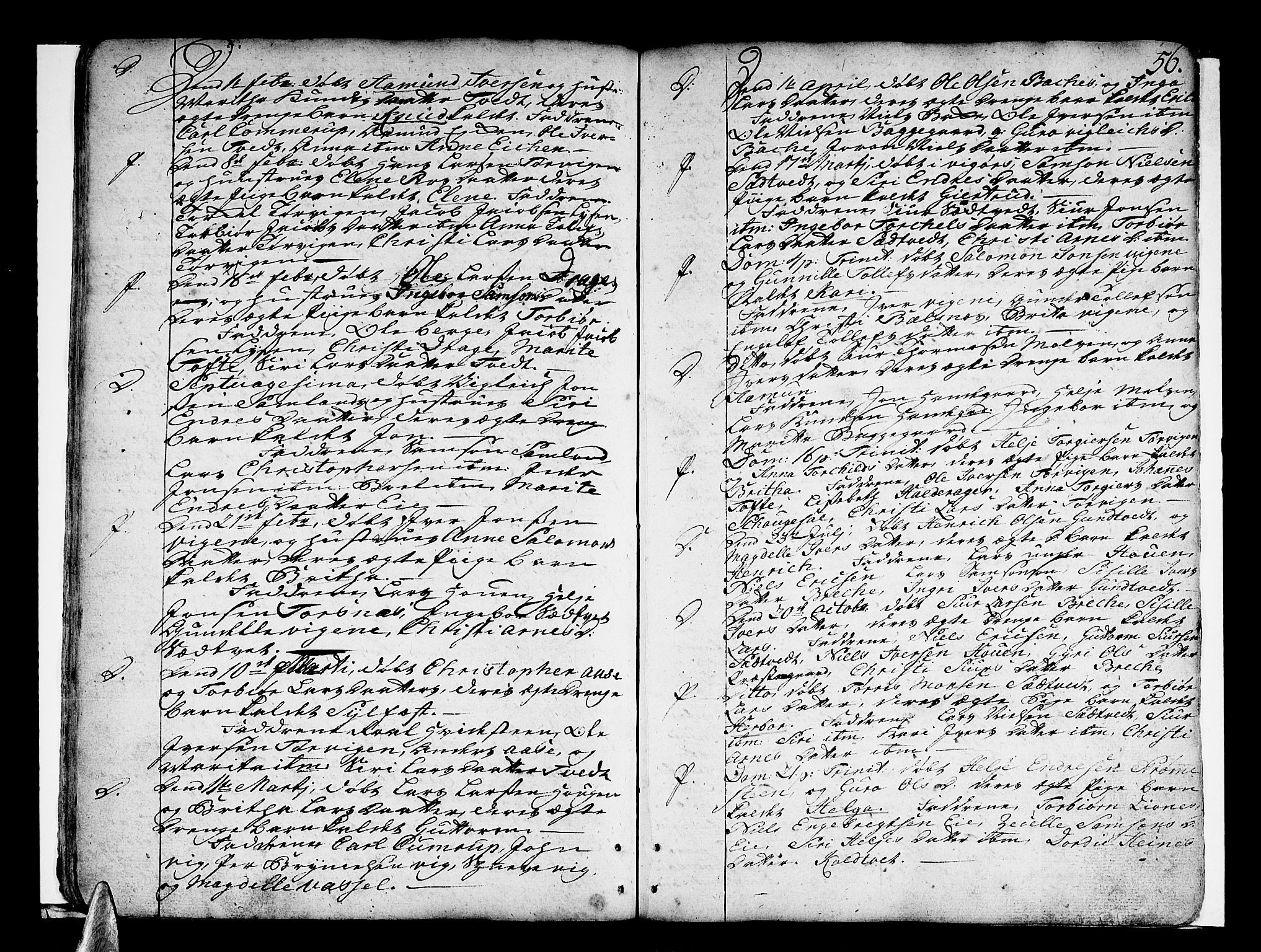 Strandebarm sokneprestembete, SAB/A-78401/H/Haa: Parish register (official) no. A 3 /2, 1751-1787, p. 56