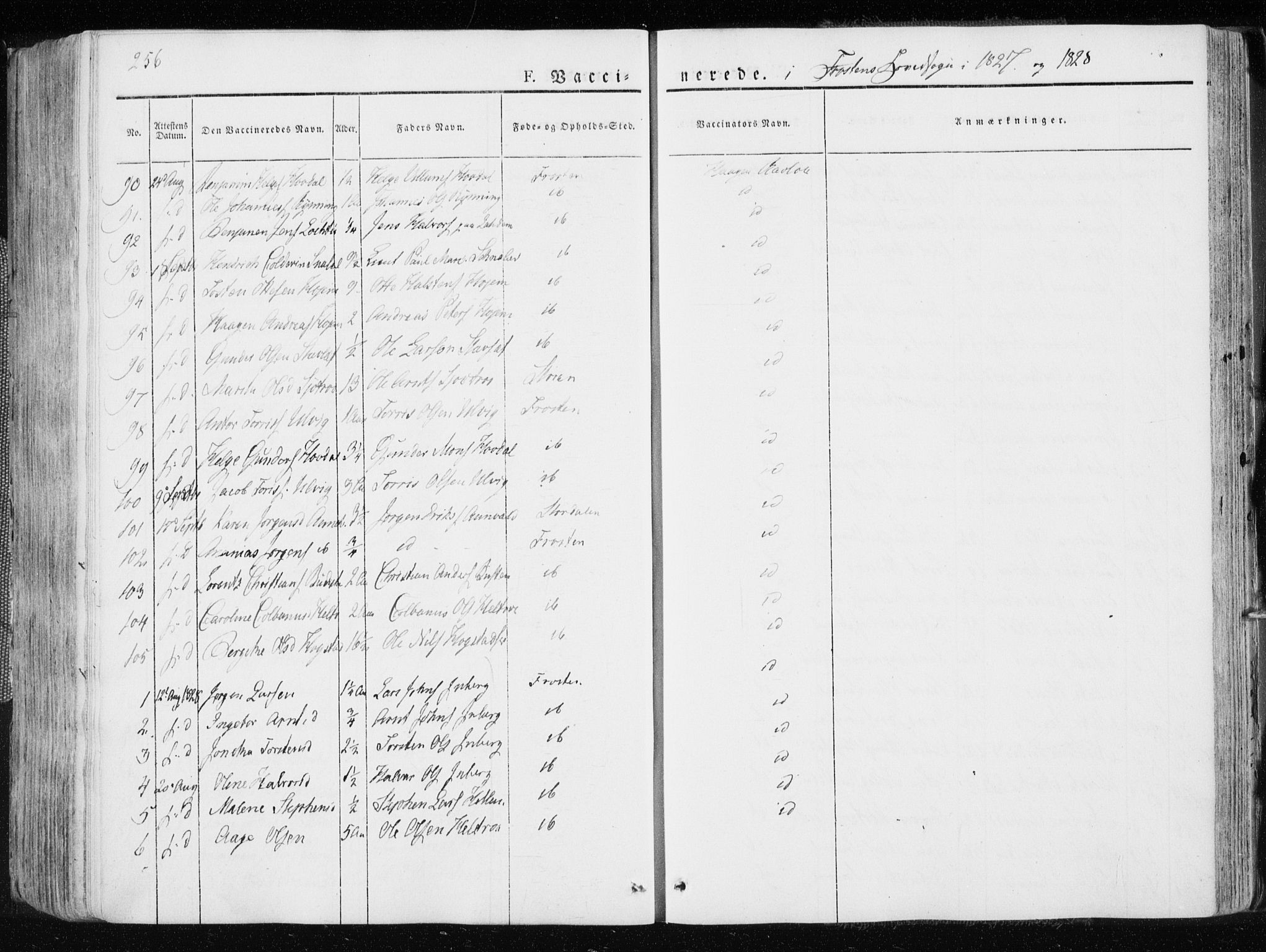Ministerialprotokoller, klokkerbøker og fødselsregistre - Nord-Trøndelag, SAT/A-1458/713/L0114: Parish register (official) no. 713A05, 1827-1839, p. 256