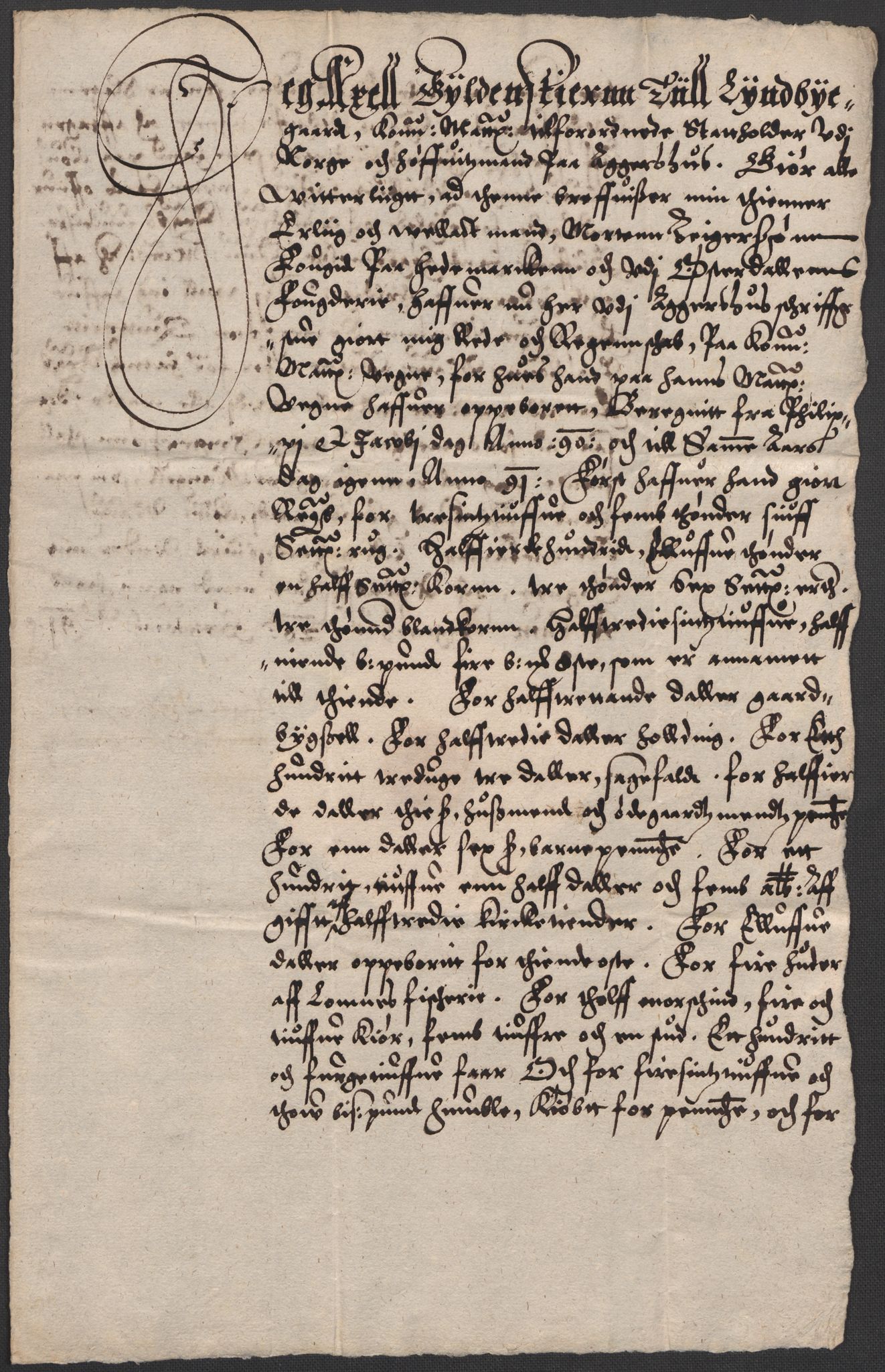 Riksarkivets diplomsamling, AV/RA-EA-5965/F02/L0094: Dokumenter, 1591, p. 40