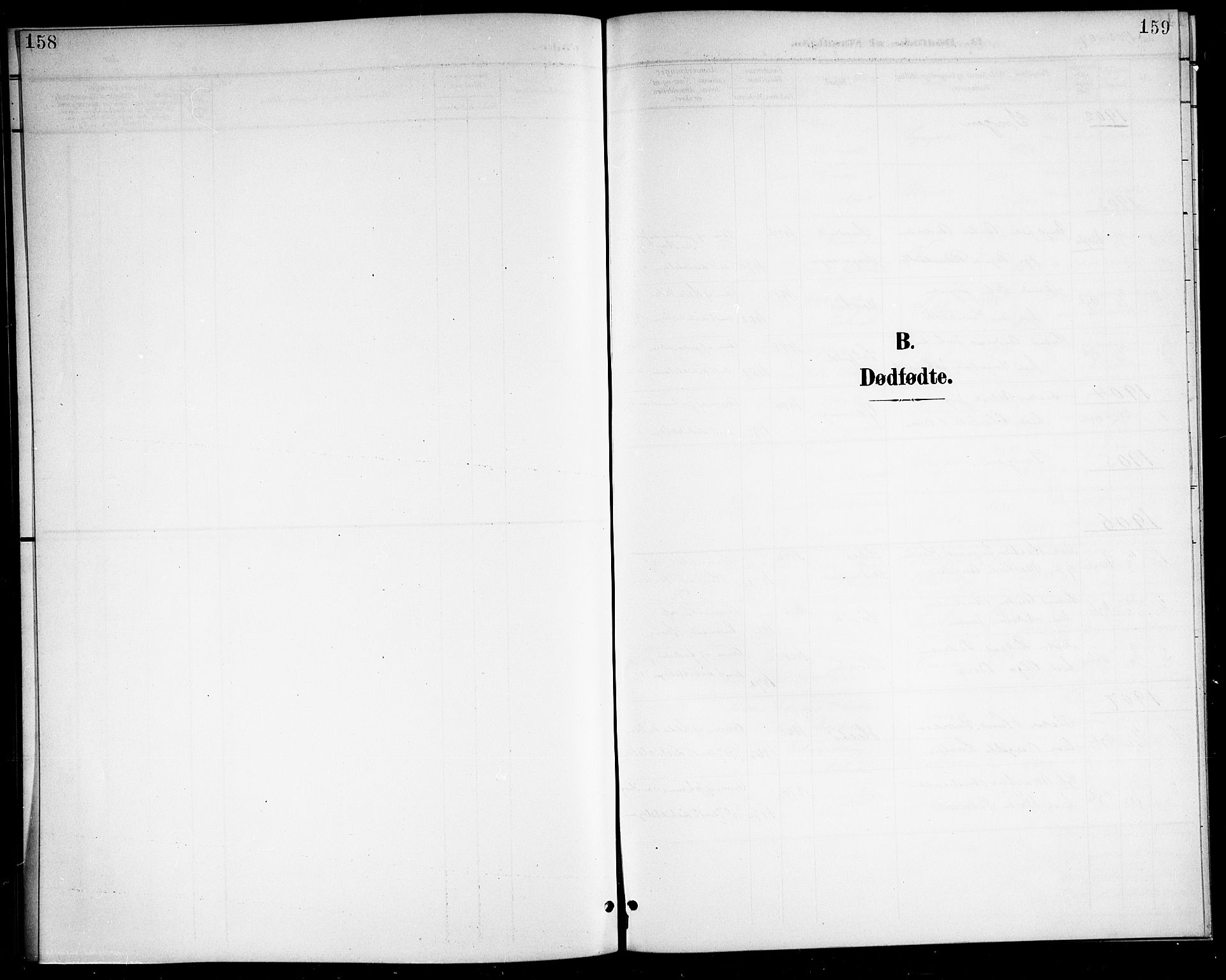 Ministerialprotokoller, klokkerbøker og fødselsregistre - Nordland, SAT/A-1459/834/L0516: Parish register (copy) no. 834C06, 1902-1918, p. 158-159