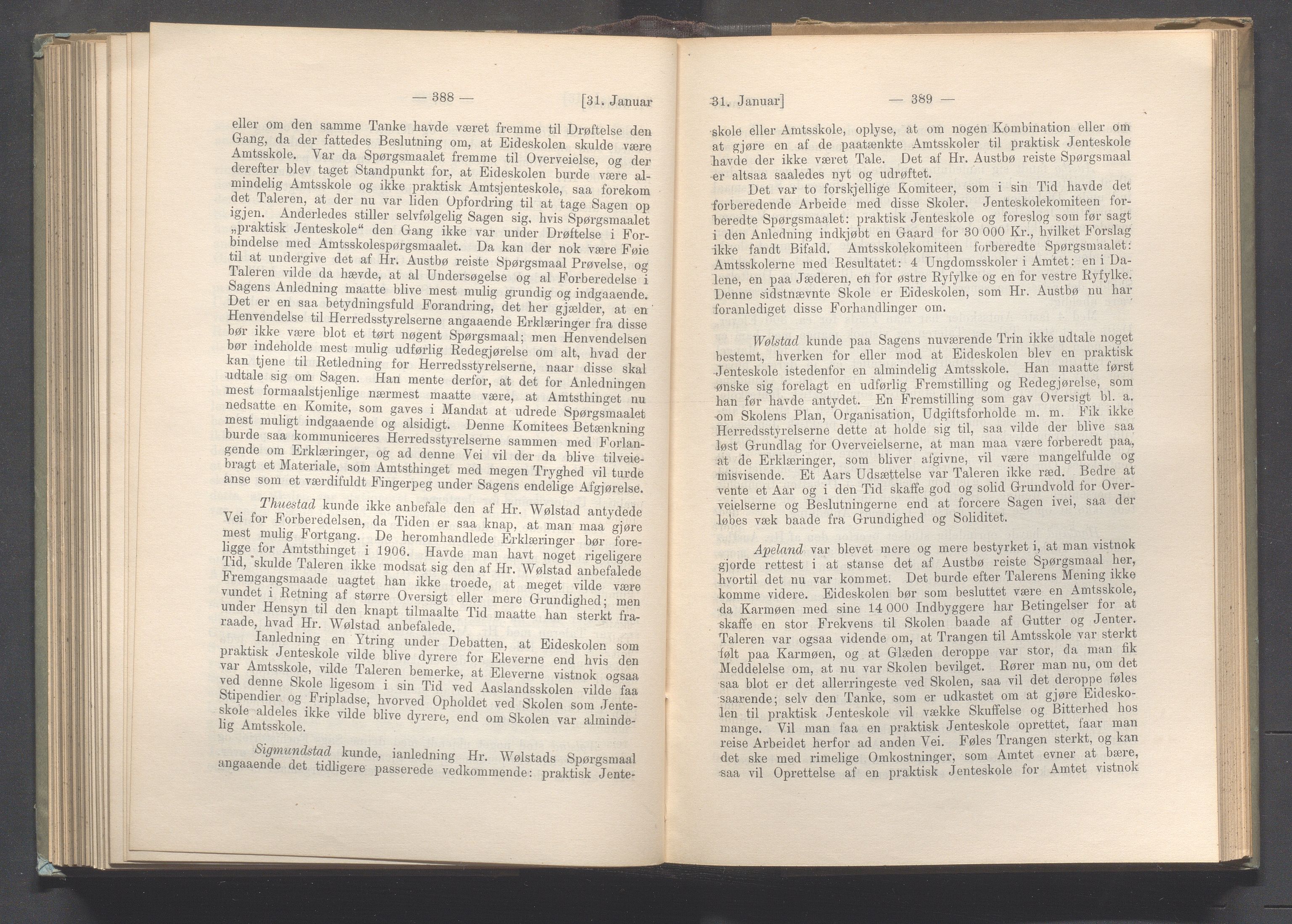 Rogaland fylkeskommune - Fylkesrådmannen , IKAR/A-900/A, 1905, p. 203