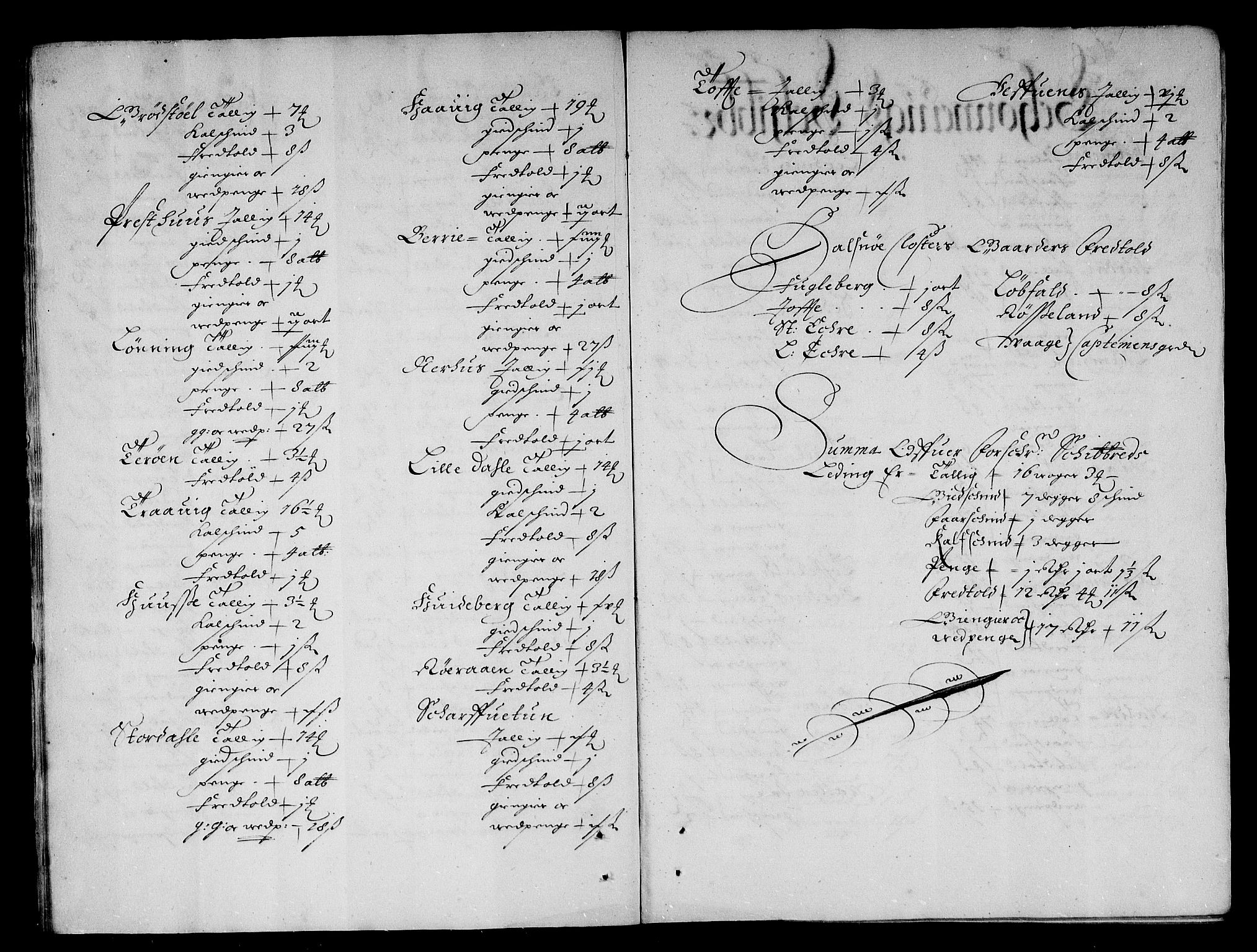 Rentekammeret inntil 1814, Reviderte regnskaper, Stiftamtstueregnskaper, Bergen stiftamt, AV/RA-EA-6043/R/Rc/L0042: Bergen stiftamt, 1673-1675