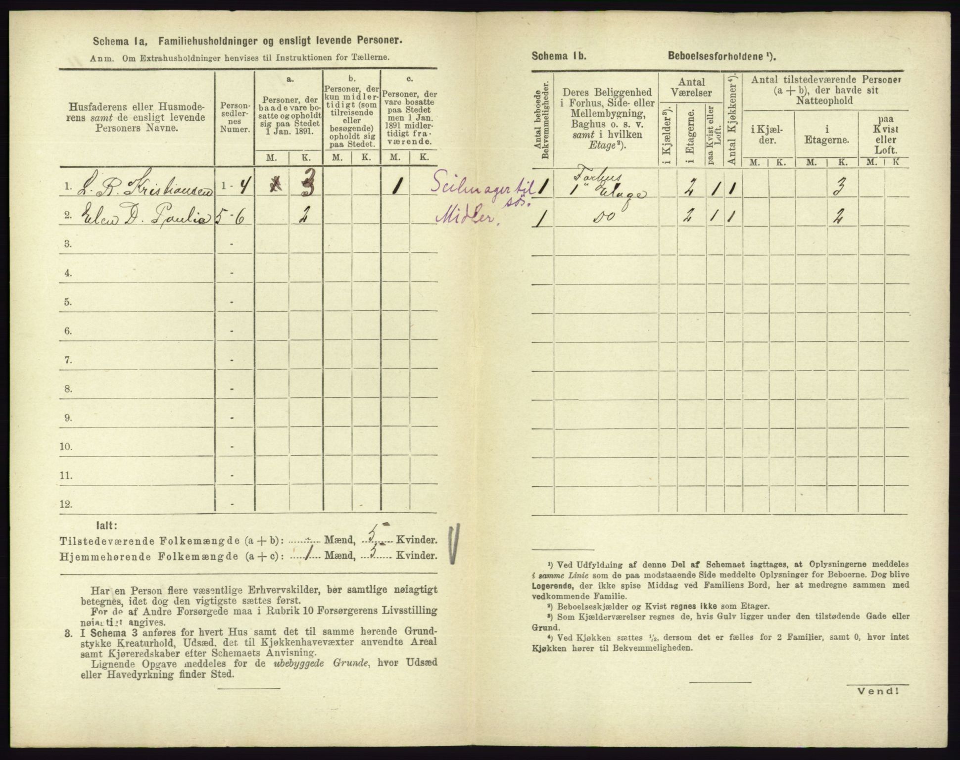 RA, 1891 census for 0705 Tønsberg, 1891, p. 619