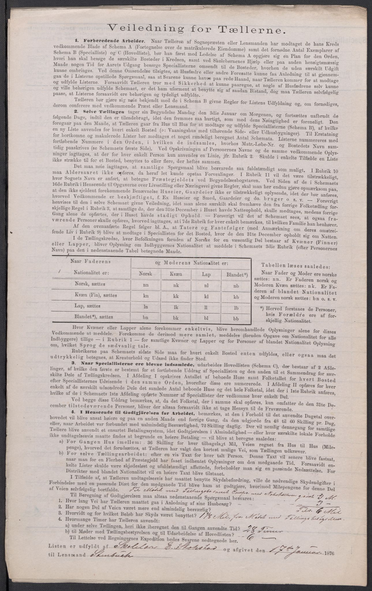 RA, 1875 census for 0235P Ullensaker, 1875, p. 48