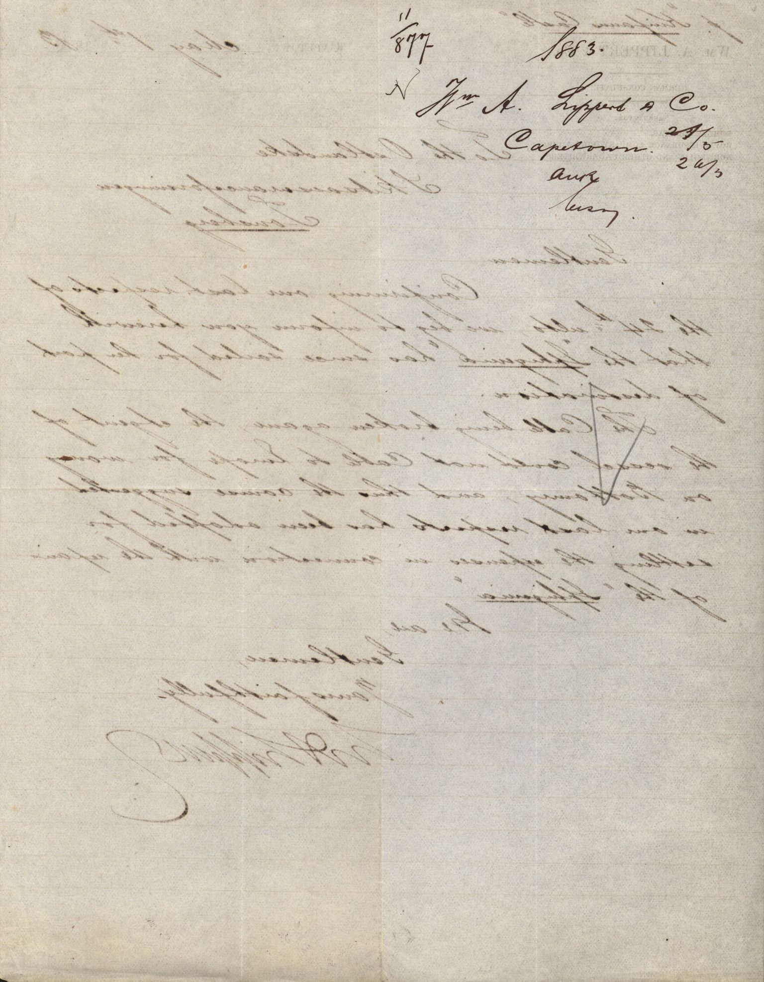 Pa 63 - Østlandske skibsassuranceforening, VEMU/A-1079/G/Ga/L0016/0011: Havaridokumenter / Elise, Dux, Dagmar, Dacapo, Louis, Iphignia, 1883, p. 82