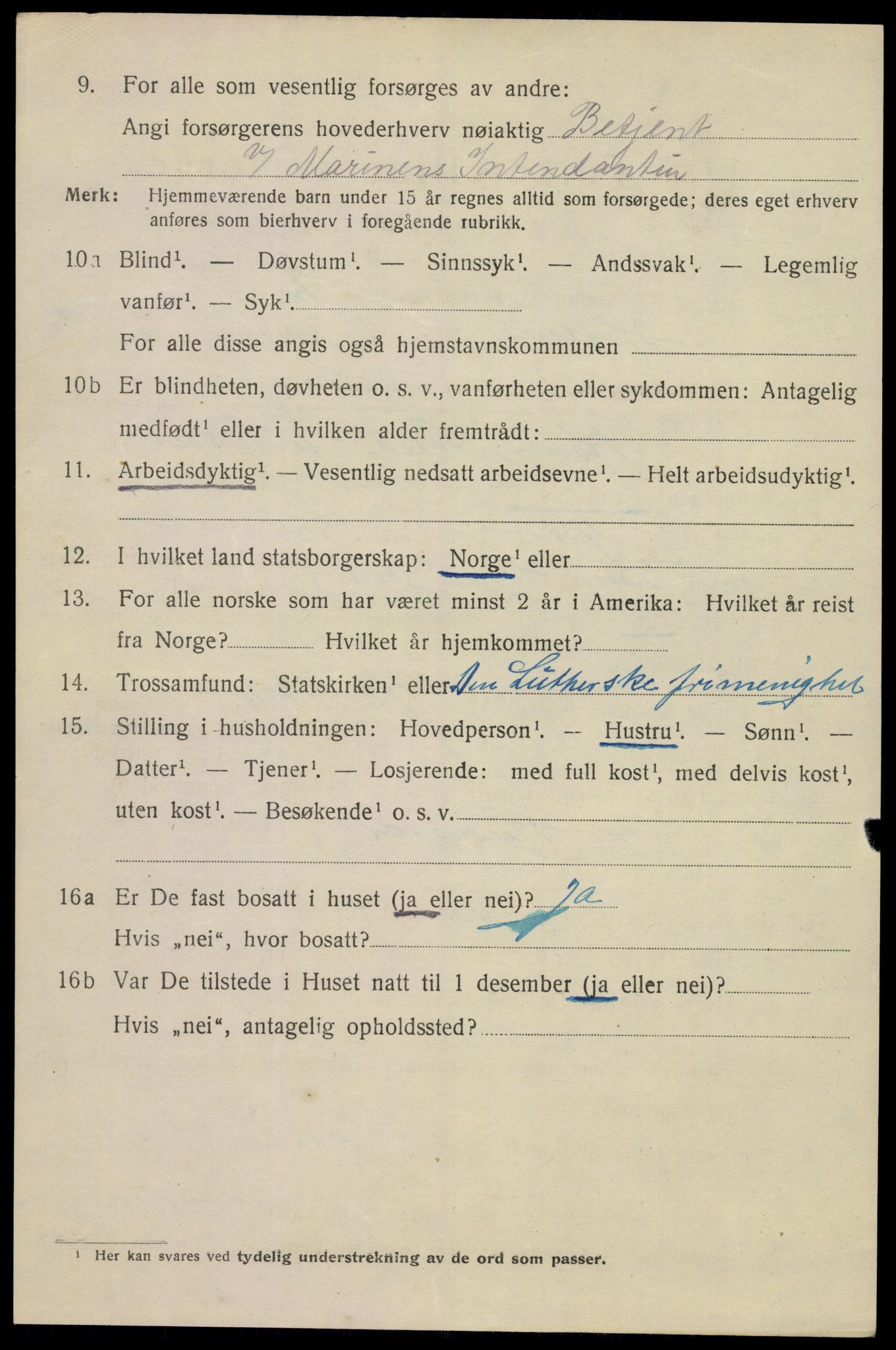 SAKO, 1920 census for Horten, 1920, p. 25834