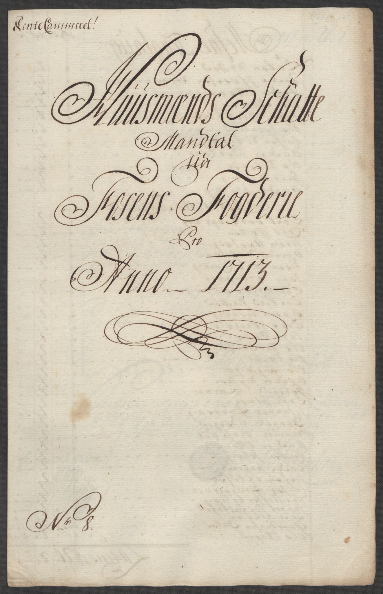 Rentekammeret inntil 1814, Reviderte regnskaper, Fogderegnskap, AV/RA-EA-4092/R57/L3861: Fogderegnskap Fosen, 1712-1713, p. 368