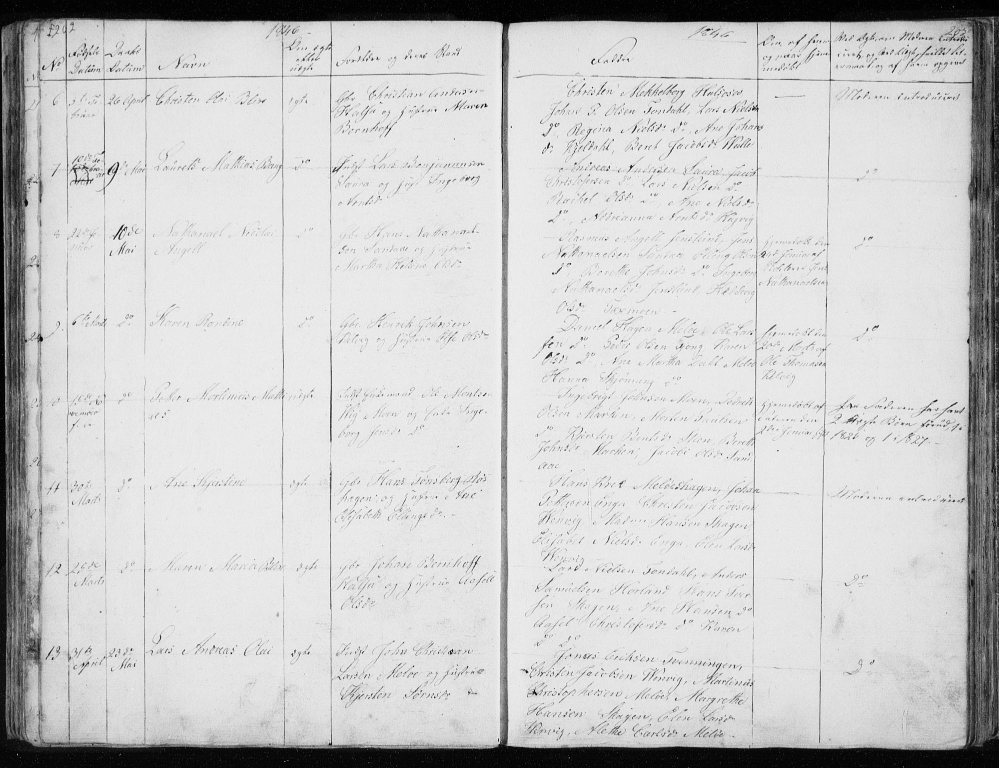 Ministerialprotokoller, klokkerbøker og fødselsregistre - Nordland, AV/SAT-A-1459/843/L0632: Parish register (copy) no. 843C01, 1833-1853, p. 202-203