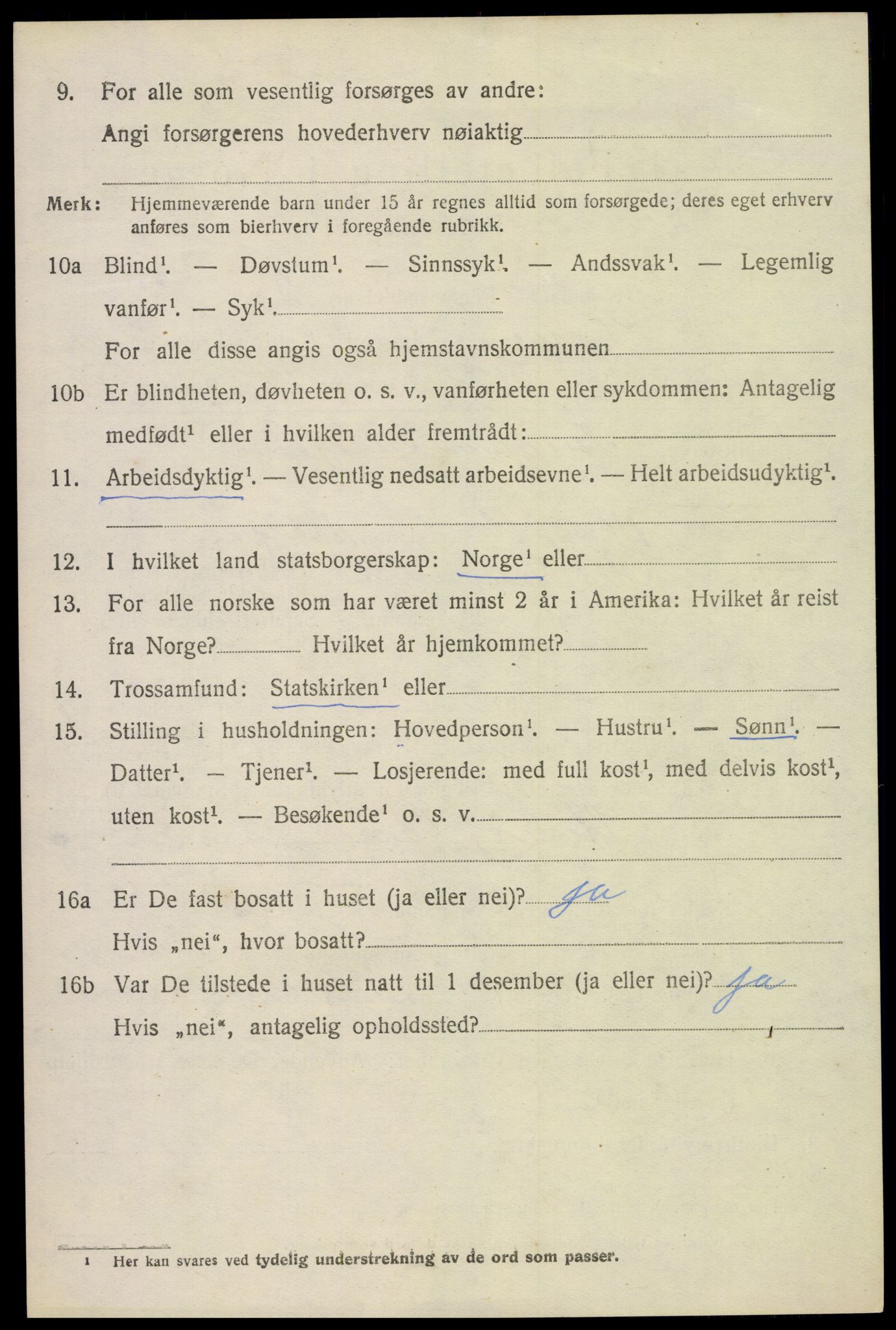 SAKO, 1920 census for Gjerpen, 1920, p. 17813