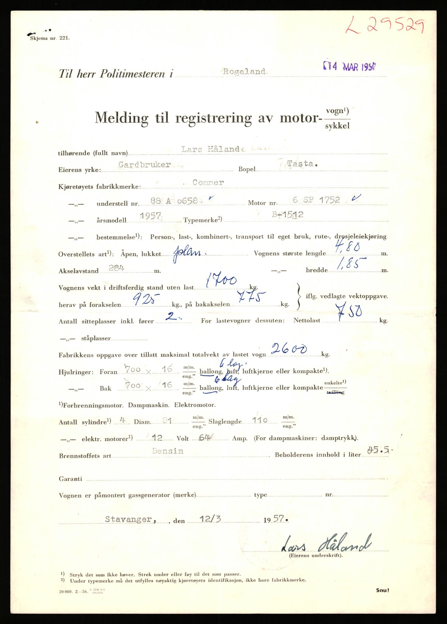 Stavanger trafikkstasjon, AV/SAST-A-101942/0/F/L0048: L-29100 - L-29899, 1930-1971, p. 1173