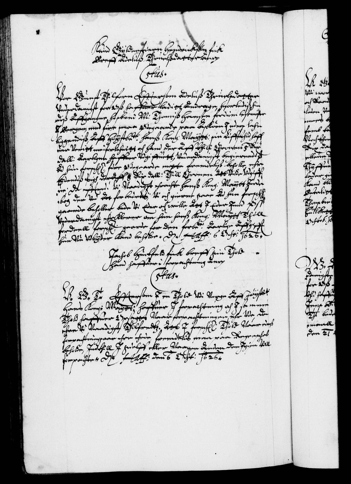 Danske Kanselli 1572-1799, RA/EA-3023/F/Fc/Fca/Fcab/L0004: Norske tegnelser (mikrofilm), 1617-1627, p. 565b