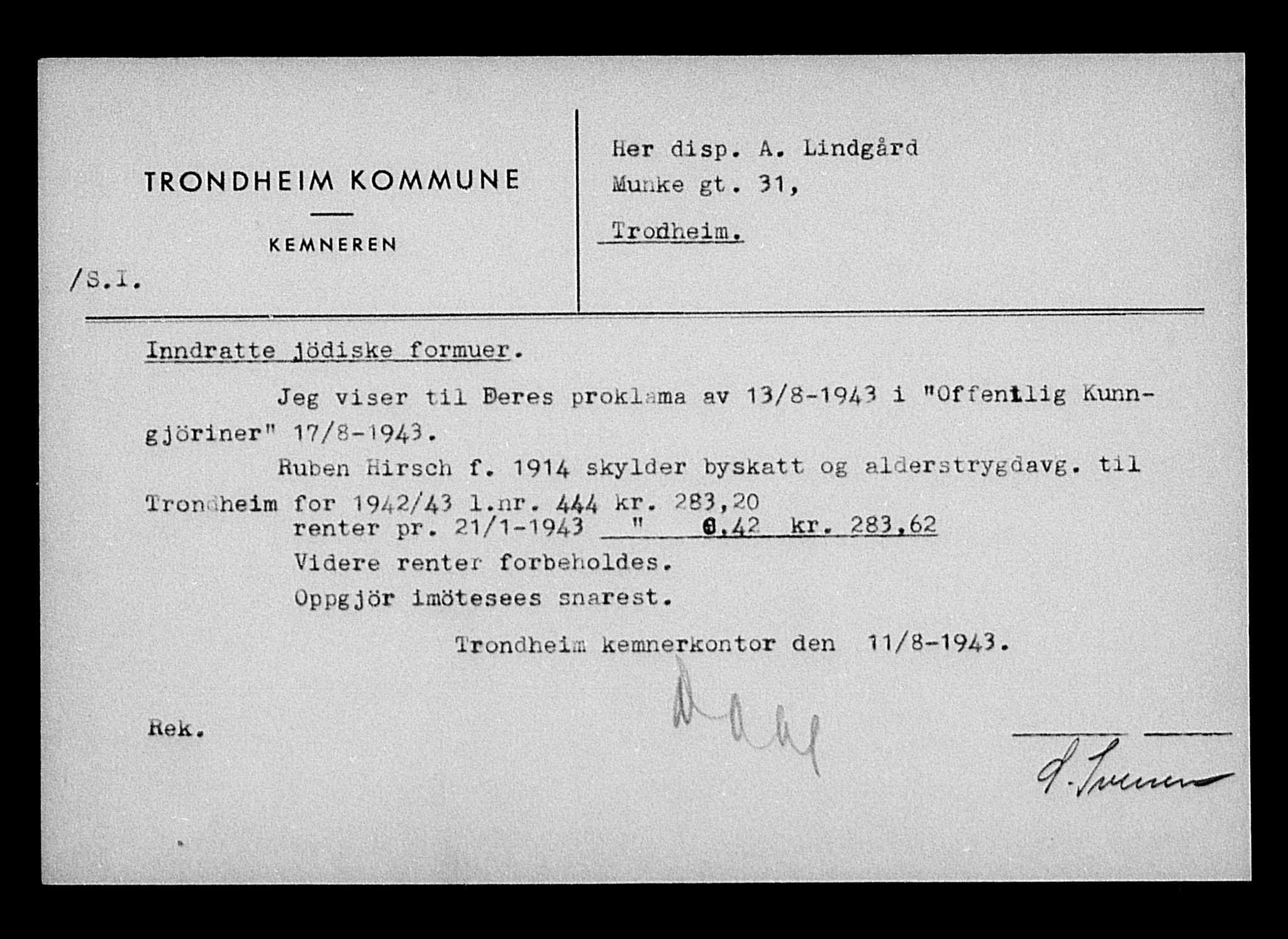 Justisdepartementet, Tilbakeføringskontoret for inndratte formuer, RA/S-1564/H/Hc/Hca/L0896: --, 1945-1947, p. 300