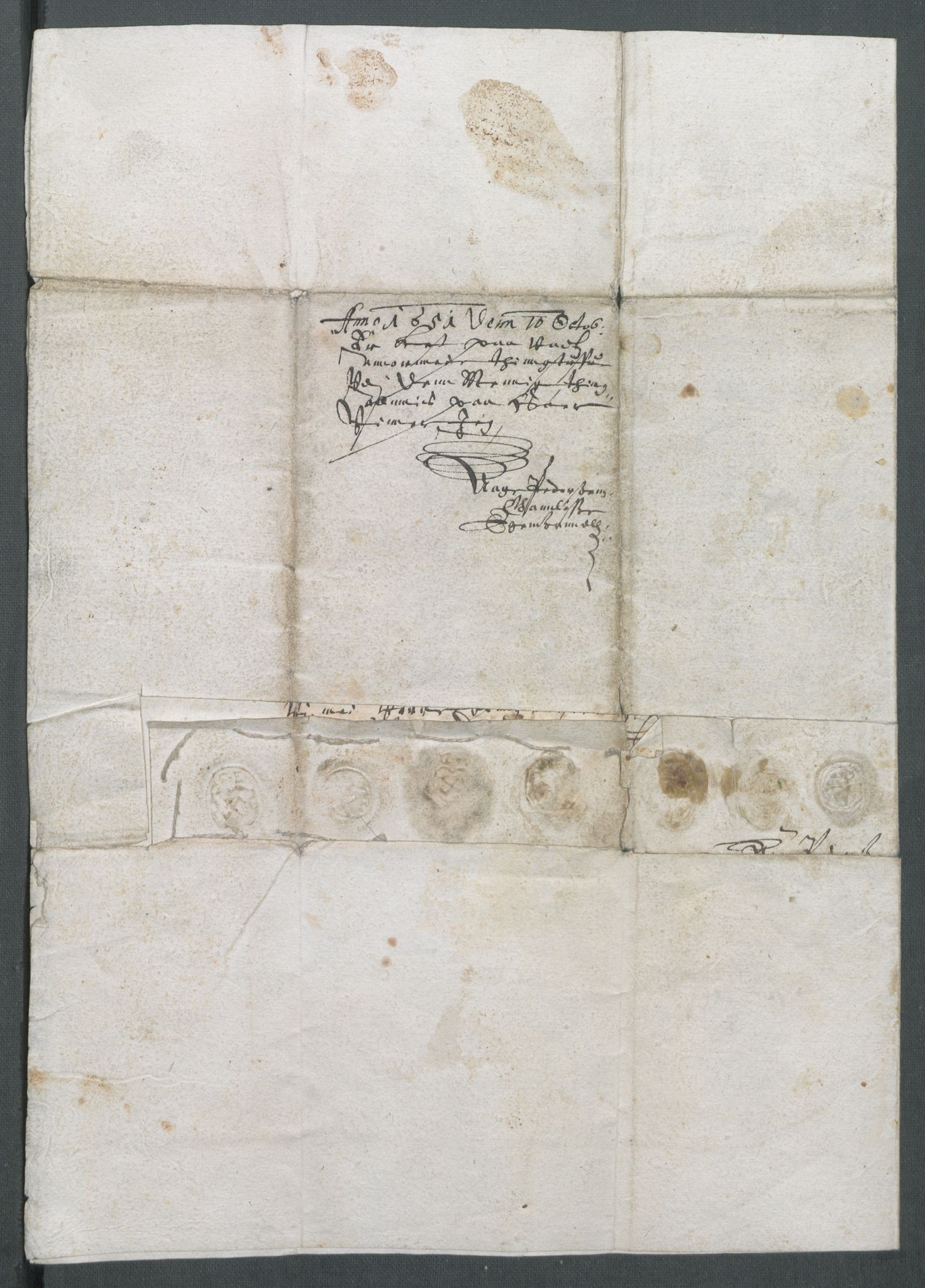 Riksarkivets diplomsamling, AV/RA-EA-5965/F02/L0158: Dokumenter, 1644-1645, p. 51