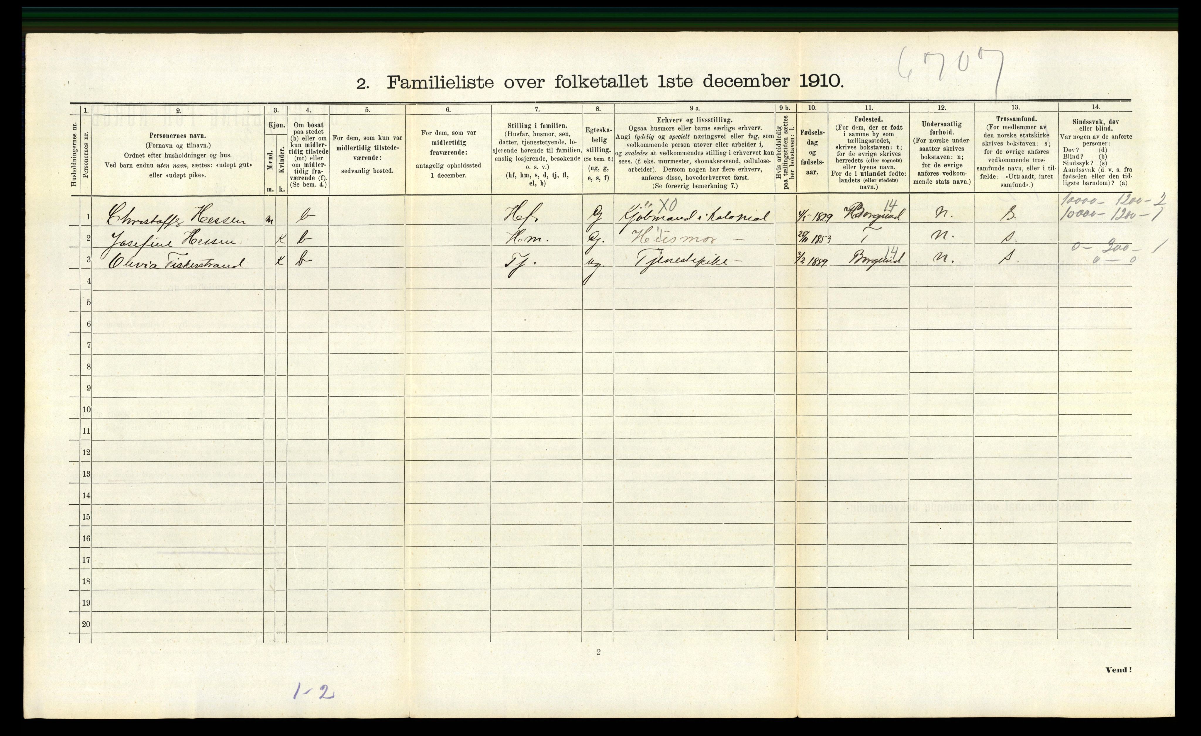 RA, 1910 census for Ålesund, 1910, p. 4004