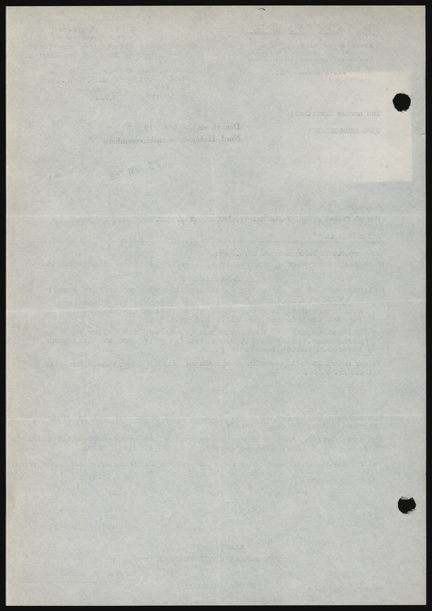 Nord-Hedmark sorenskriveri, SAH/TING-012/H/Hc/L0028: Mortgage book no. 28, 1968-1968, Diary no: : 3201/1968