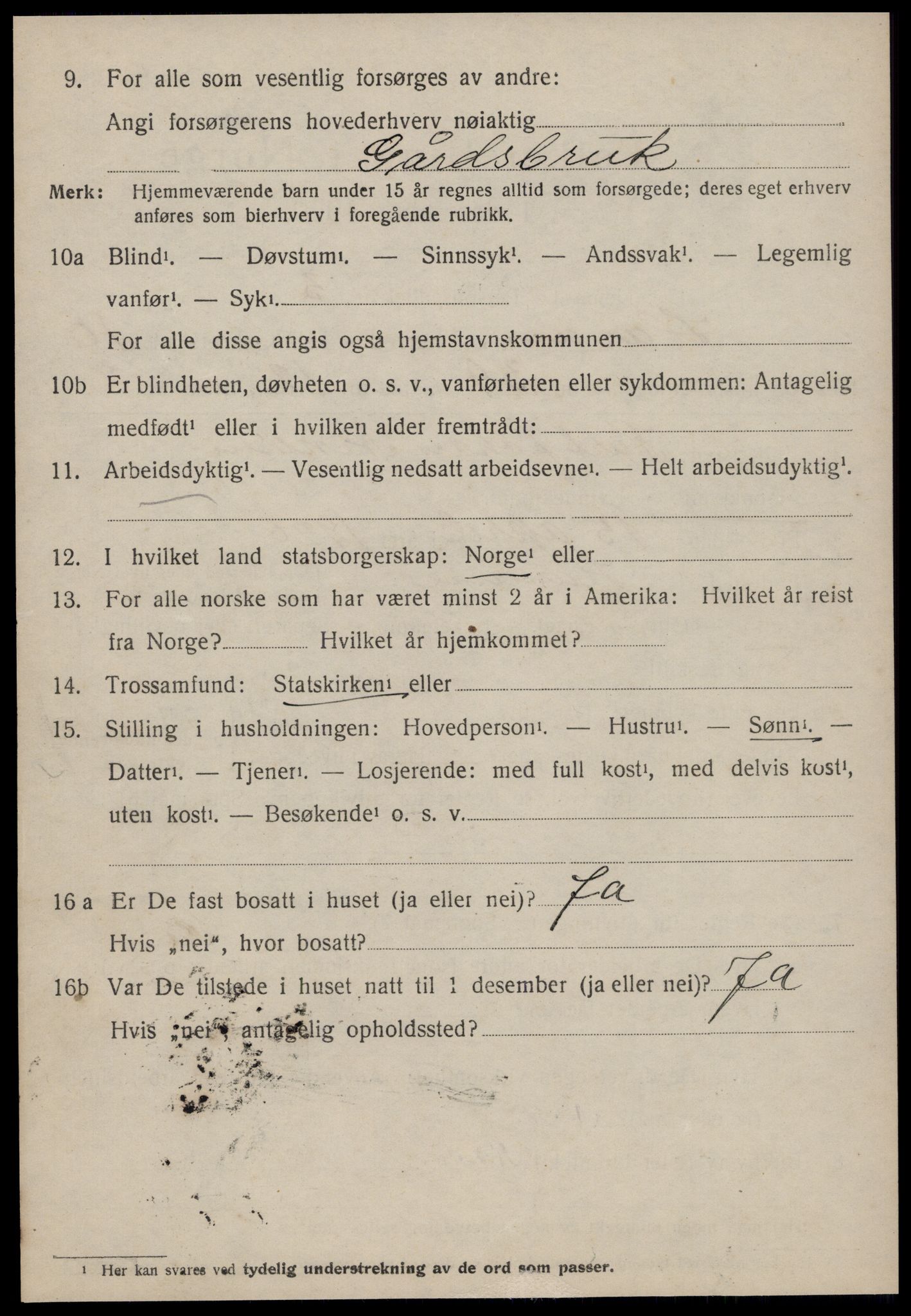 SAT, 1920 census for Haram, 1920, p. 6256