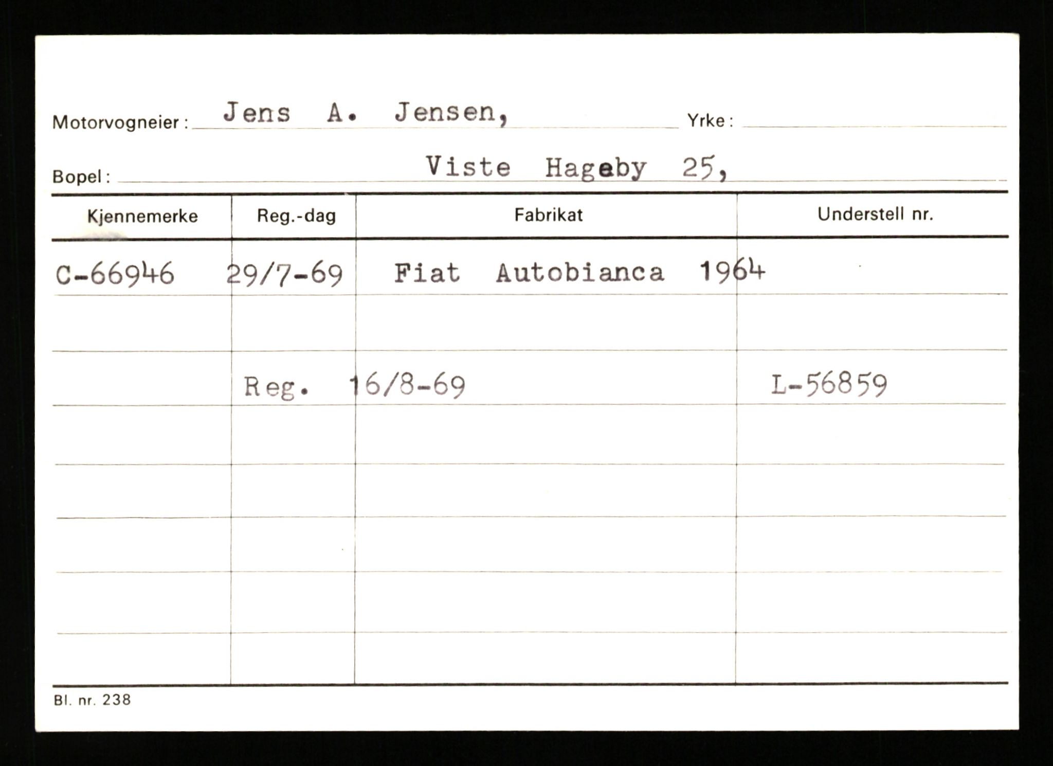 Stavanger trafikkstasjon, AV/SAST-A-101942/0/G/L0007: Registreringsnummer: 49019 - 67460, 1930-1971, p. 3207