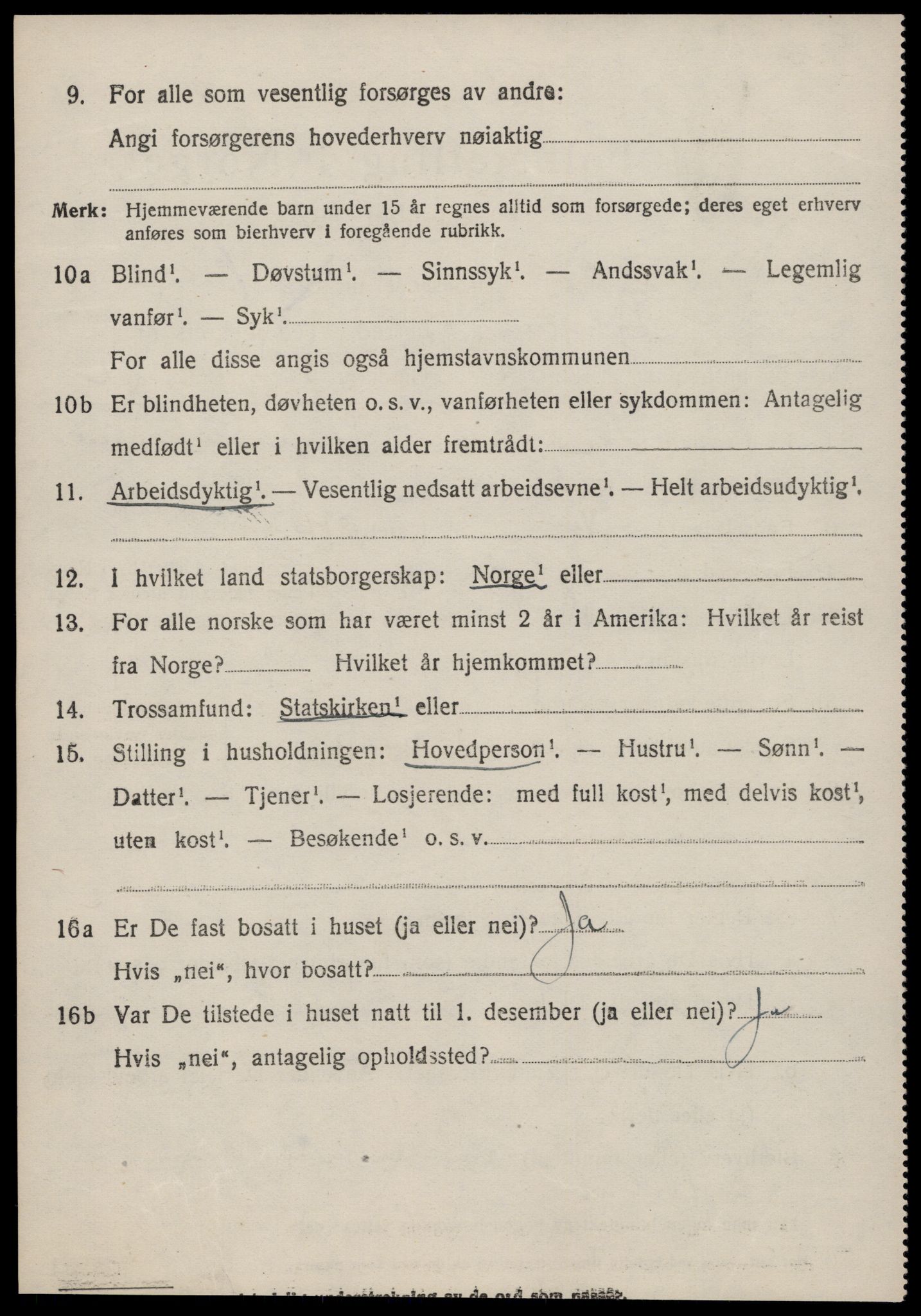 SAT, 1920 census for Sykkylven, 1920, p. 3208