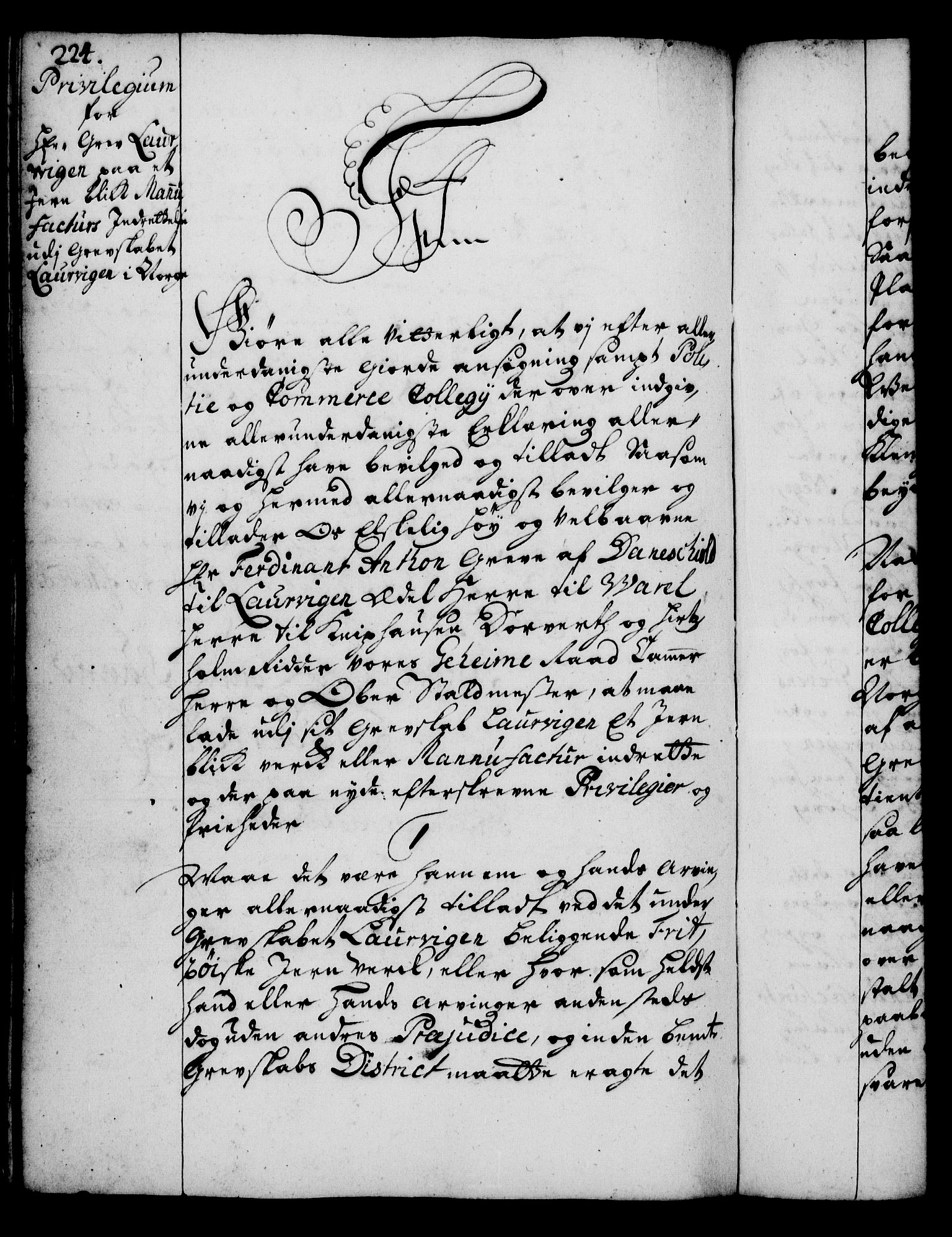 Rentekammeret, Kammerkanselliet, RA/EA-3111/G/Gg/Gga/L0002: Norsk ekspedisjonsprotokoll med register (merket RK 53.2), 1723-1727, p. 224