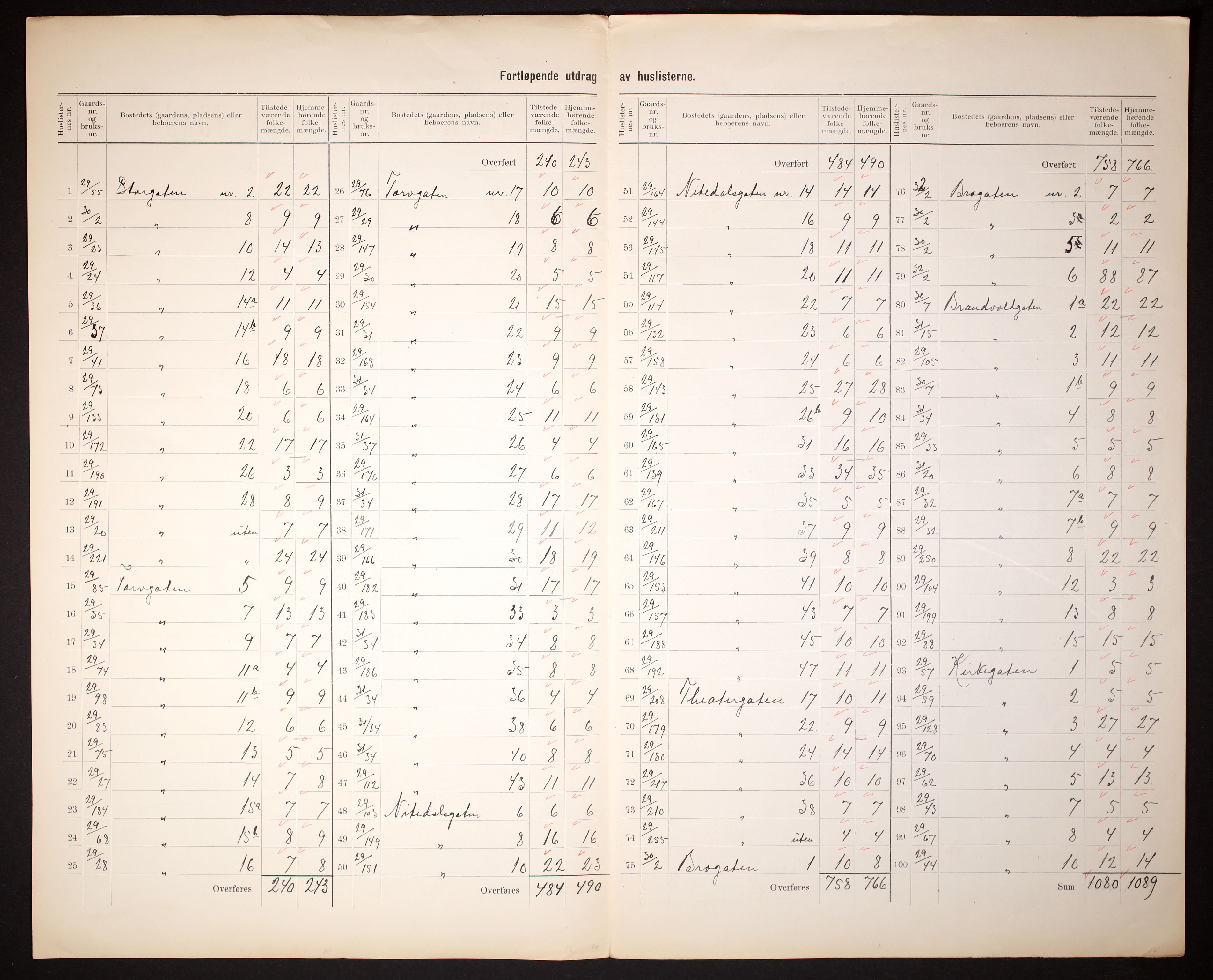 RA, 1910 census for Lillestrøm, 1910, p. 5