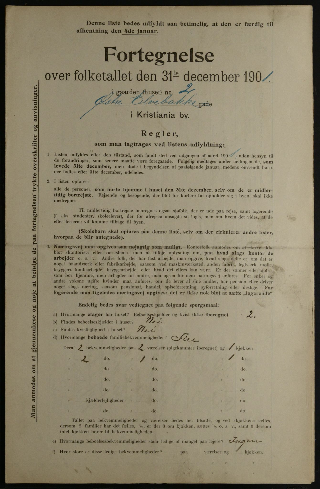 OBA, Municipal Census 1901 for Kristiania, 1901, p. 19729