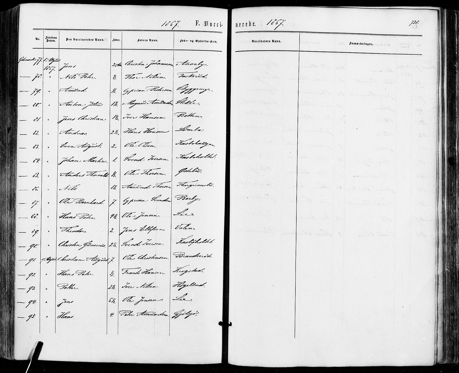 Aremark prestekontor Kirkebøker, SAO/A-10899/F/Fc/L0004: Parish register (official) no. III 4, 1866-1877, p. 727-728