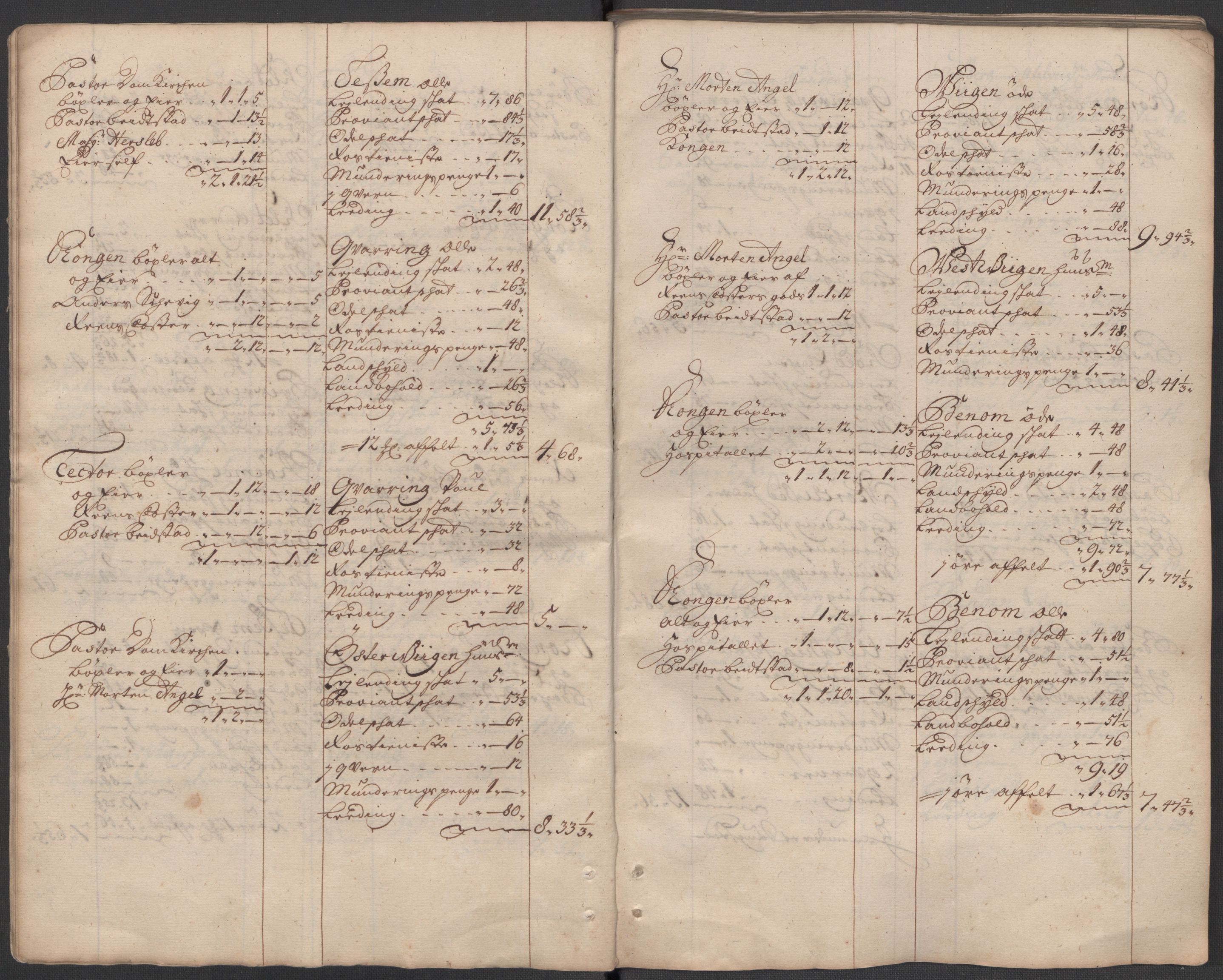 Rentekammeret inntil 1814, Reviderte regnskaper, Fogderegnskap, AV/RA-EA-4092/R63/L4323: Fogderegnskap Inderøy, 1715, p. 30