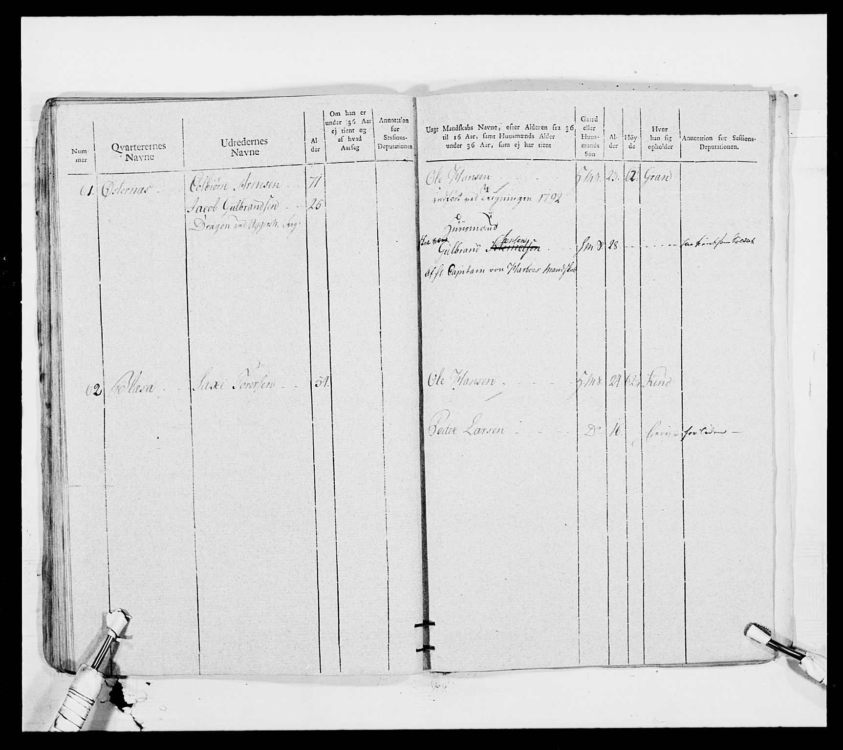 Generalitets- og kommissariatskollegiet, Det kongelige norske kommissariatskollegium, AV/RA-EA-5420/E/Eh/L0010: Smålenske dragonregiment, 1786-1795, p. 381