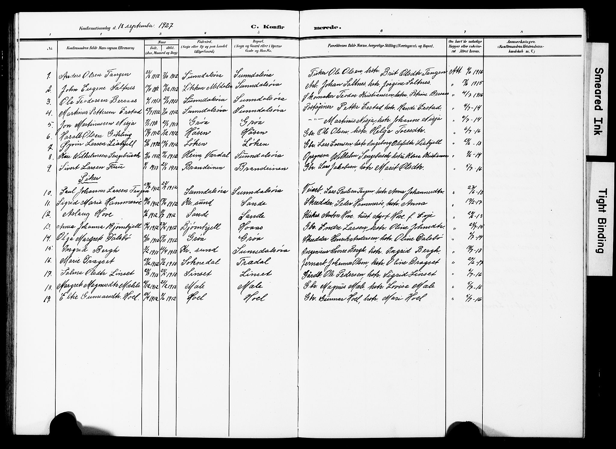 Ministerialprotokoller, klokkerbøker og fødselsregistre - Møre og Romsdal, AV/SAT-A-1454/590/L1017: Parish register (copy) no. 590C02, 1869-1931