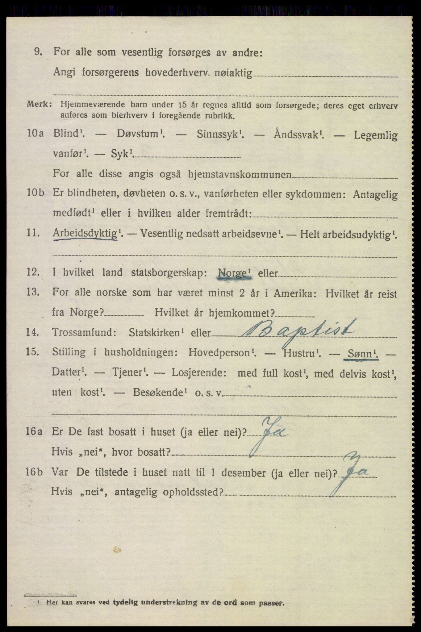 SAKO, 1920 census for Gjerpen, 1920, p. 10795