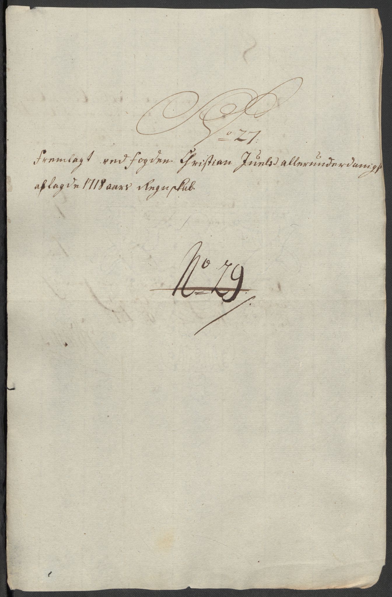 Rentekammeret inntil 1814, Reviderte regnskaper, Fogderegnskap, AV/RA-EA-4092/R13/L0857: Fogderegnskap Solør, Odal og Østerdal, 1718, p. 297