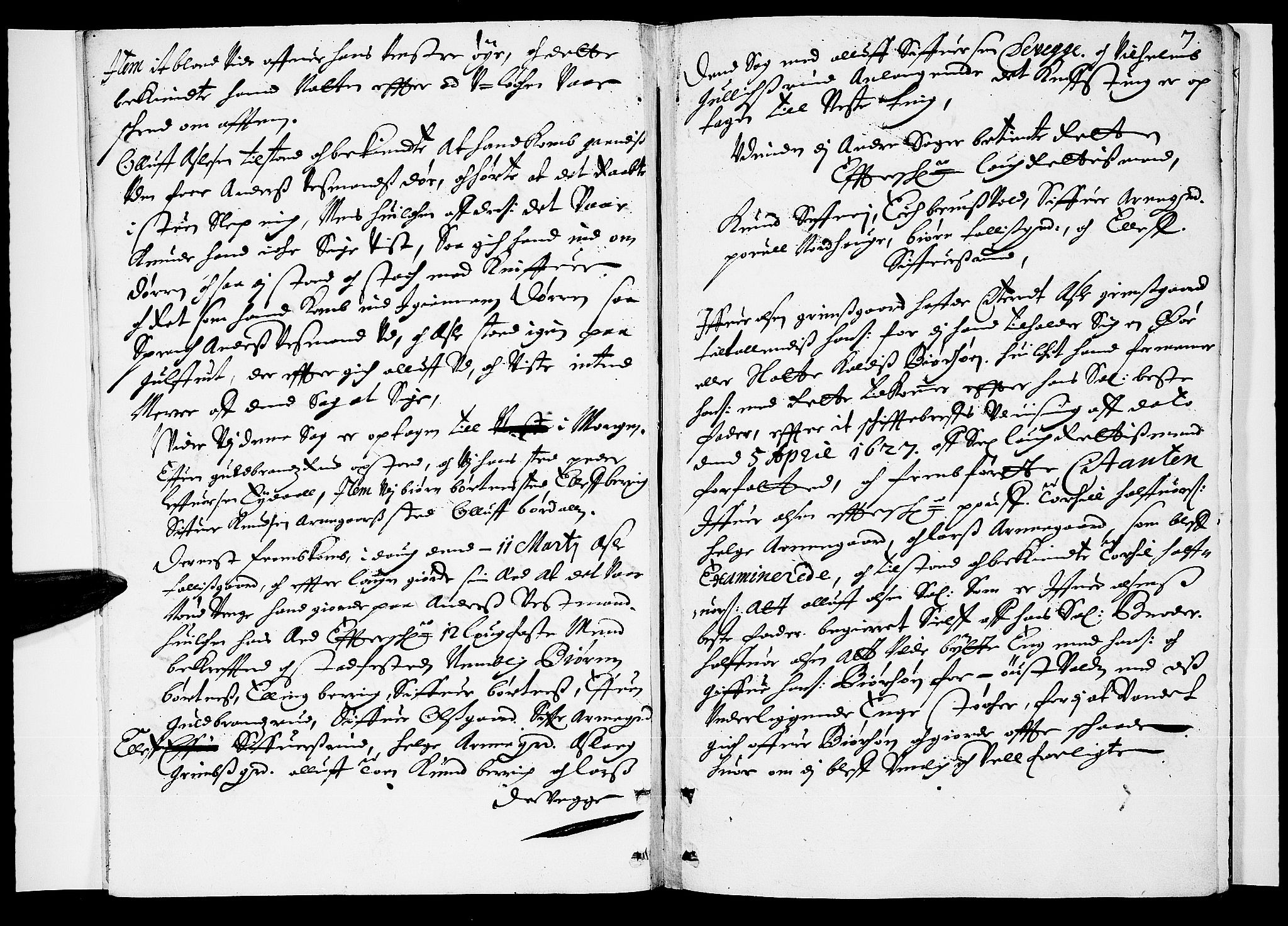 Ringerike og Hallingdal sorenskriveri, AV/SAKO-A-81/F/Fa/Faa/L0008: Tingbok
, 1670, p. 6b-7a
