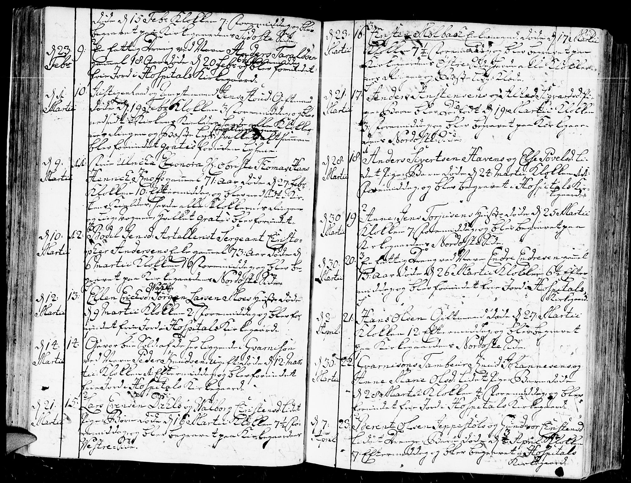 Kristiansand domprosti, SAK/1112-0006/F/Fa/L0004: Parish register (official) no. A 4, 1762-1794, p. 63