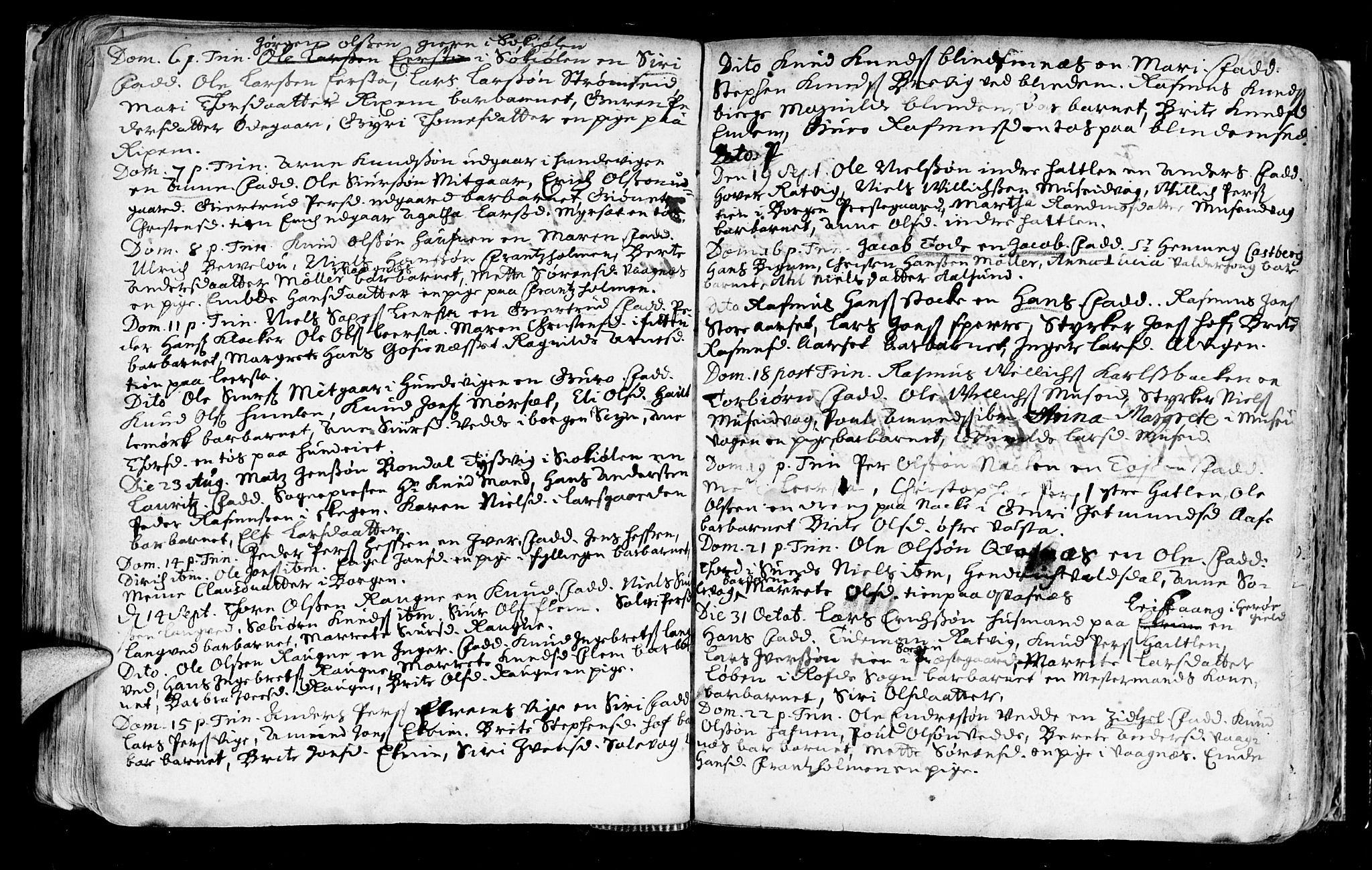 Ministerialprotokoller, klokkerbøker og fødselsregistre - Møre og Romsdal, AV/SAT-A-1454/528/L0390: Parish register (official) no. 528A01, 1698-1739, p. 166-167