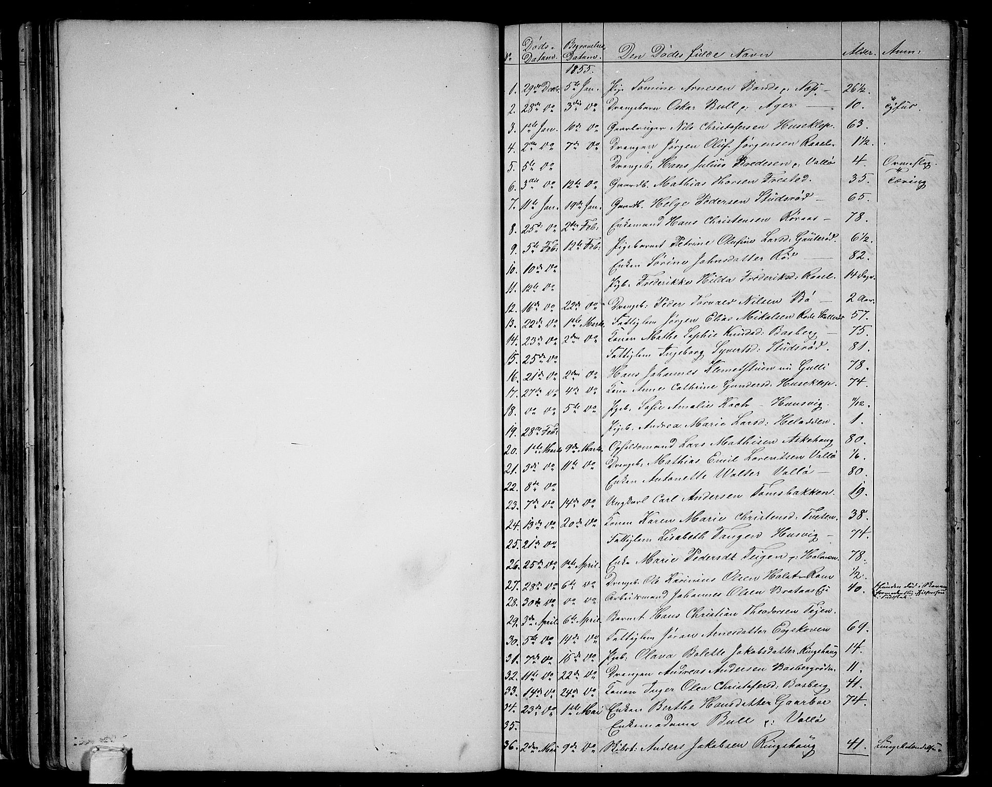 Sem kirkebøker, SAKO/A-5/G/Ga/L0004: Parish register (copy) no. I 4, 1855-1877