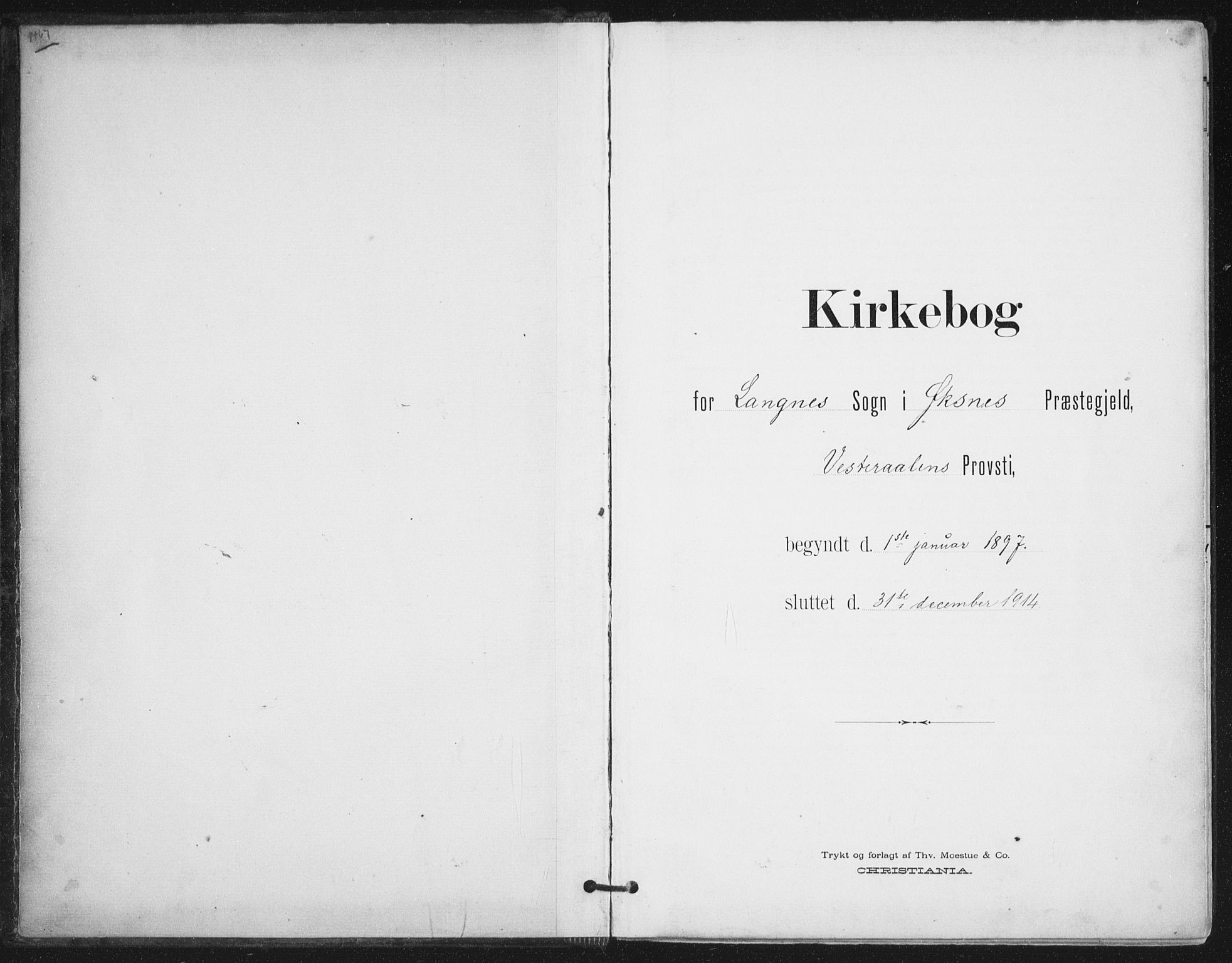 Ministerialprotokoller, klokkerbøker og fødselsregistre - Nordland, AV/SAT-A-1459/894/L1356: Parish register (official) no. 894A02, 1897-1914