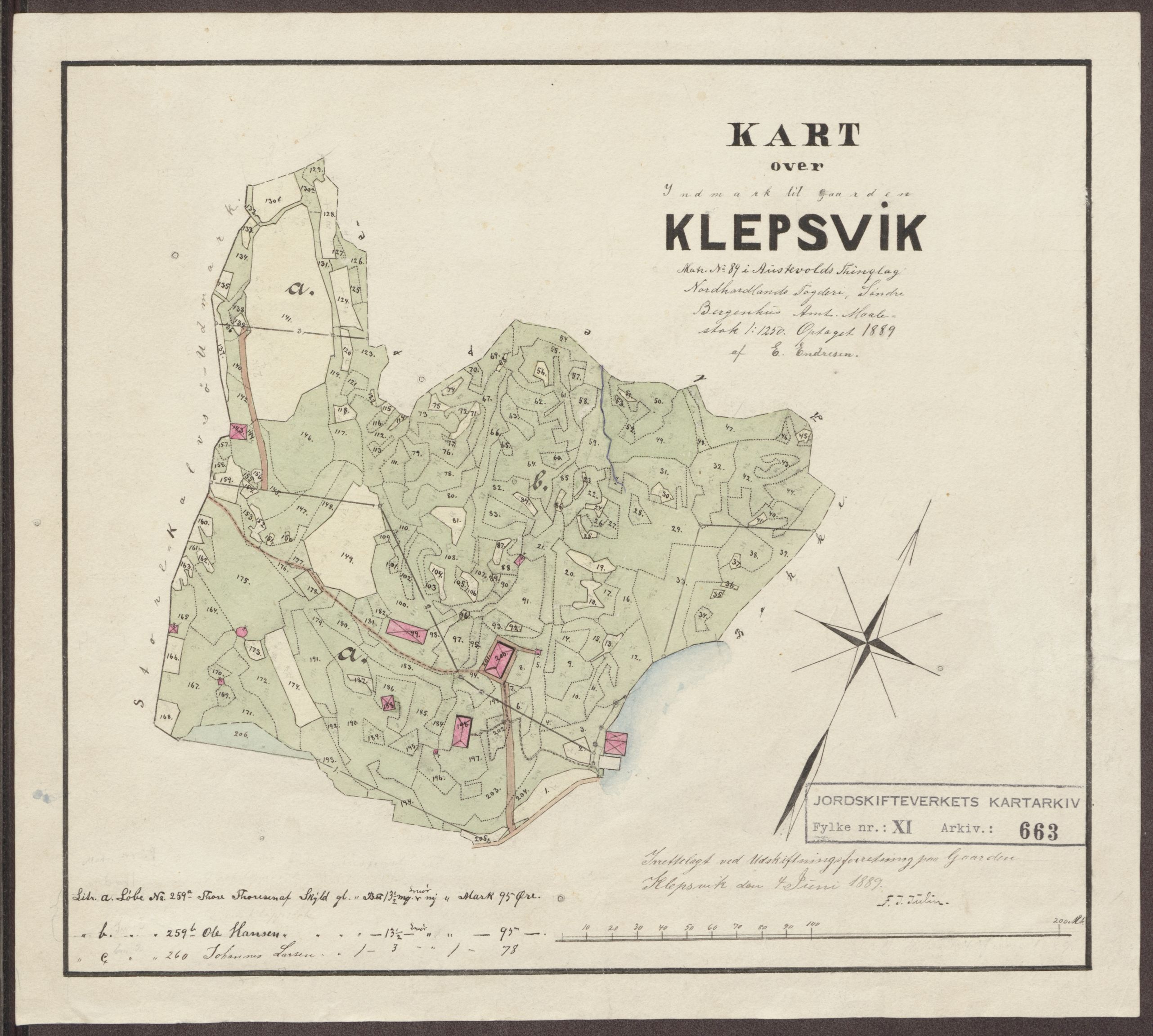 Jordskifteverkets kartarkiv, RA/S-3929/T, 1859-1988, p. 785
