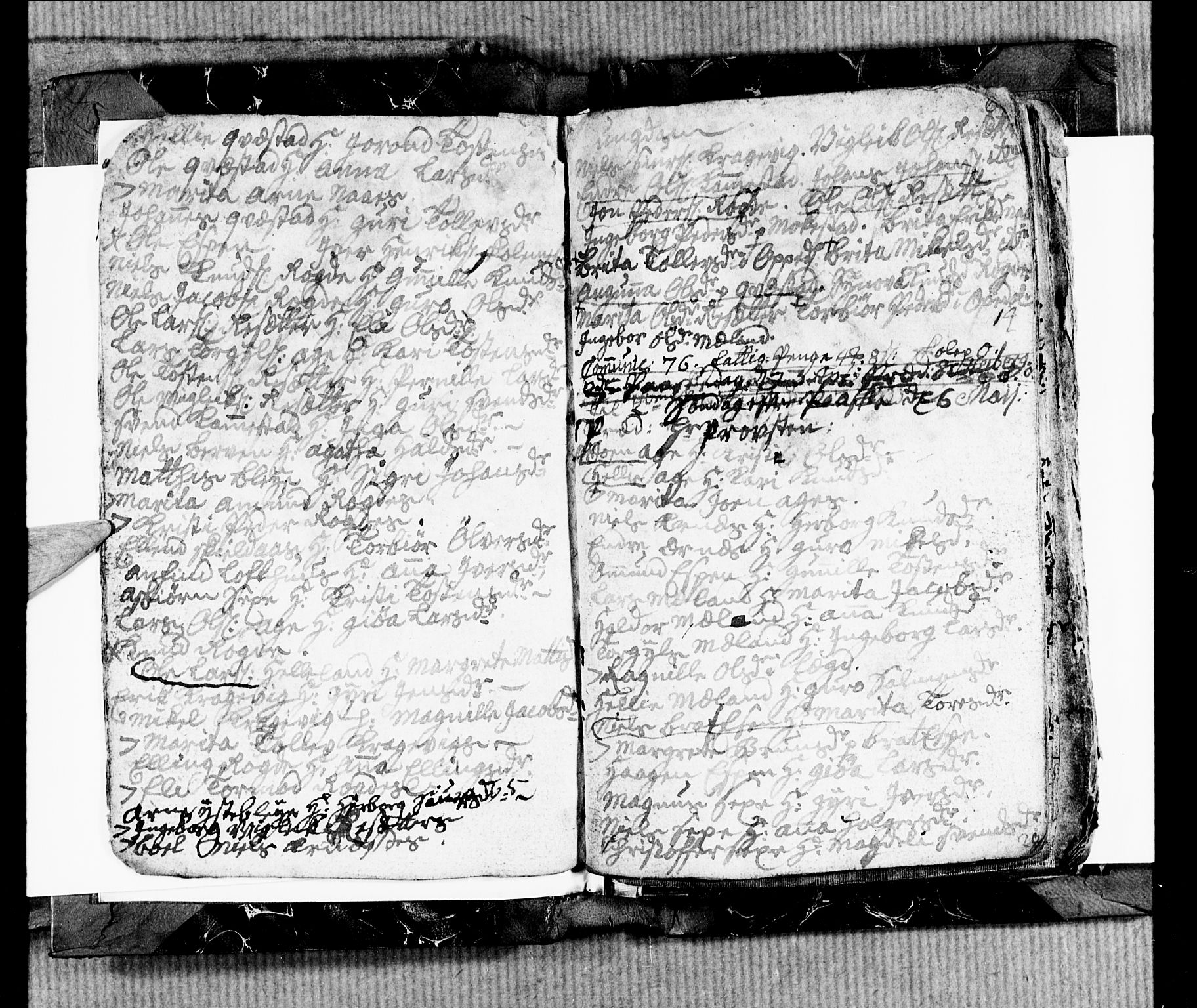 Ullensvang sokneprestembete, AV/SAB-A-78701/H/Hab: Parish register (copy) no. B 1, 1764-1766, p. 5-6