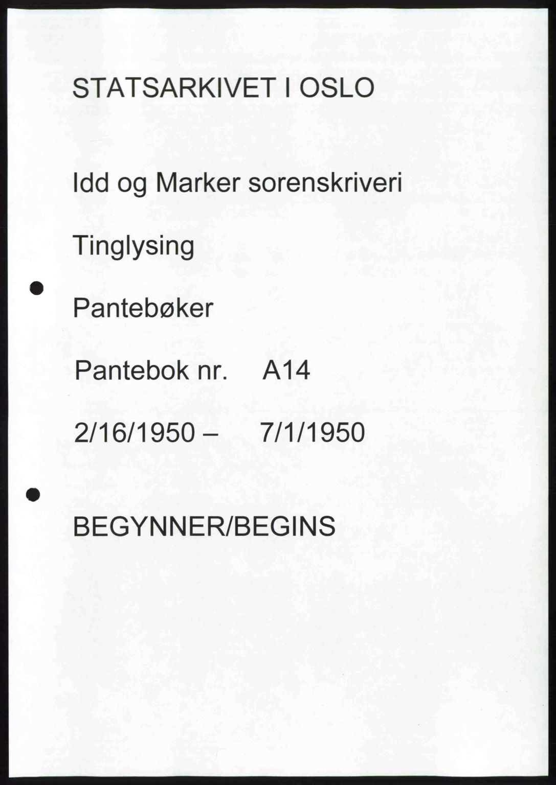 Idd og Marker sorenskriveri, AV/SAO-A-10283/G/Gb/Gbb/L0014: Mortgage book no. A14, 1950-1950